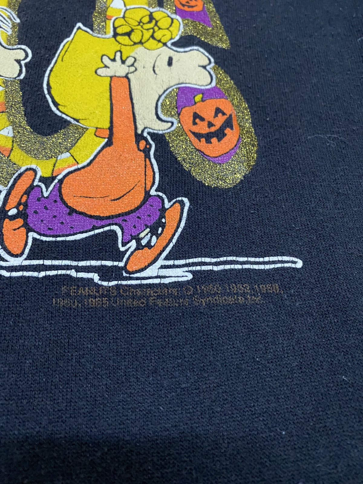 Cartoon Network Vintage 90’s BOO! Peanut Halloween Theme Sweatshirt Design Size US L / EU 52-54 / 3 - 6 Thumbnail