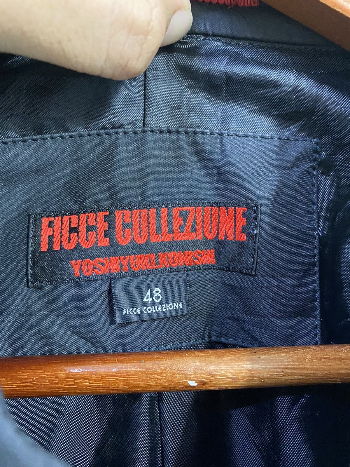 Yoshiyuki Konishi Yoshiyuki Konishi Ficce Long Jacket Black Color Design Size US M / EU 48-50 / 2 - 3 Thumbnail