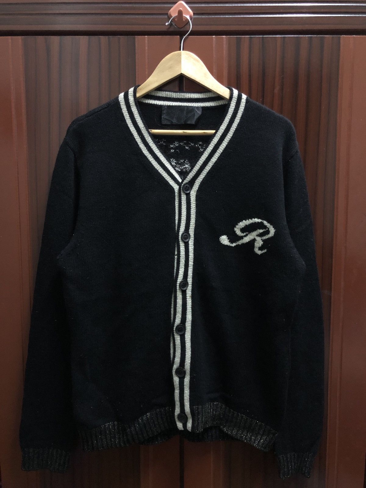 Roen Roen Dead Or Alive Silent Scream Big Skull Cardigan Size US M / EU 48-50 / 2 - 2 Thumbnail