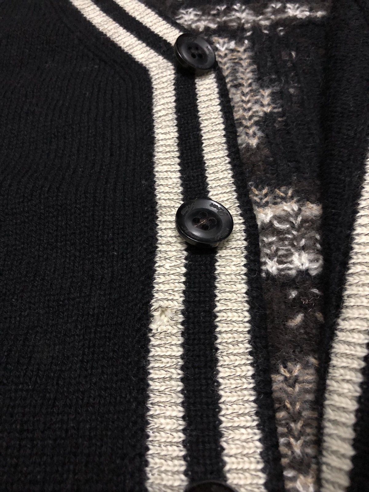 Roen Roen Dead Or Alive Silent Scream Big Skull Cardigan Size US M / EU 48-50 / 2 - 6 Thumbnail