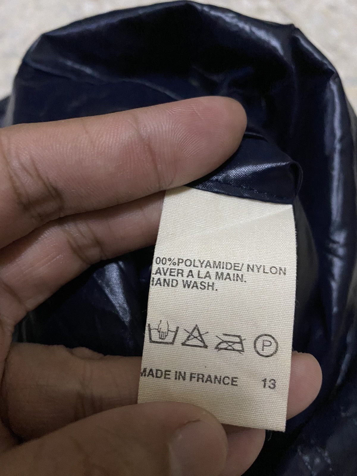A.P.C. A.P.C. Quilted Jacket Dark Blue Nice Design Size US S / EU 44-46 / 1 - 6 Thumbnail