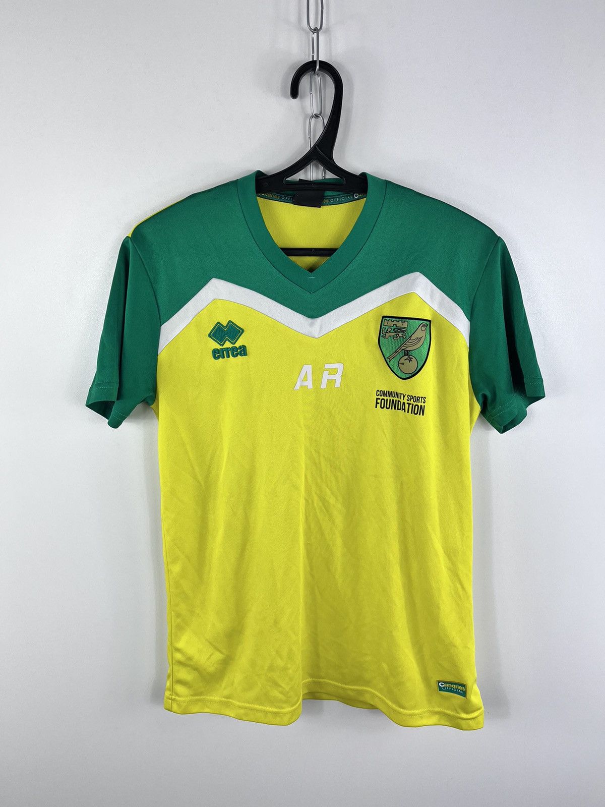 Footpatrol Errea Norwich City Training Jersey Green/Yellow Size S Size US S / EU 44-46 / 1 - 1 Thumbnail