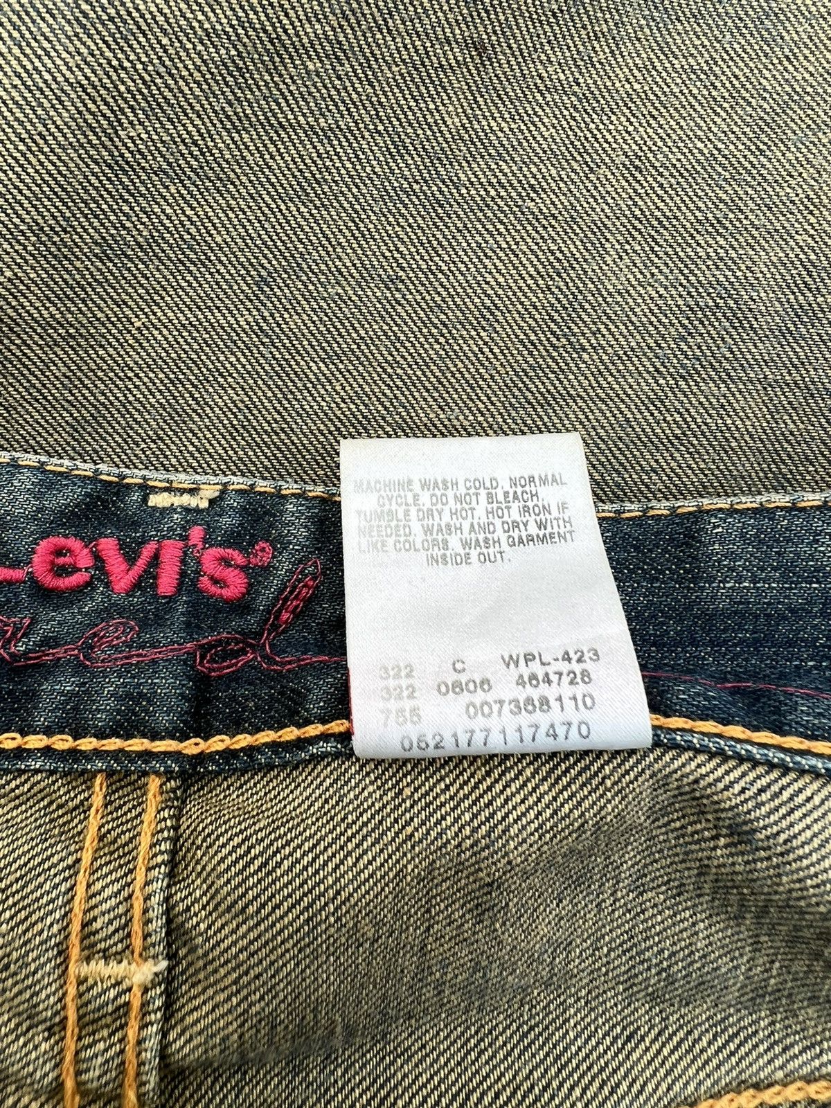 Levi's Vintage Levi's Red Denim Jeans Size US 31 - 20 Thumbnail