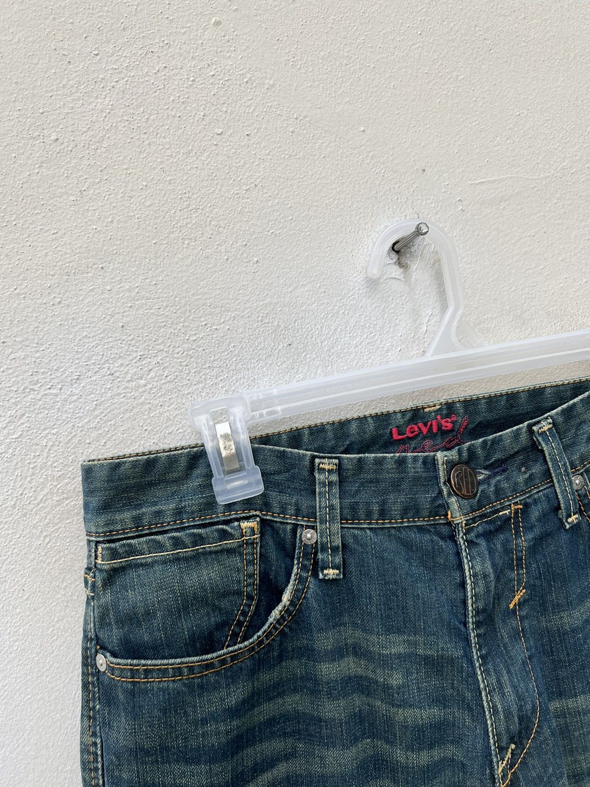 Levi's Vintage Levi's Red Denim Jeans Size US 31 - 4 Thumbnail