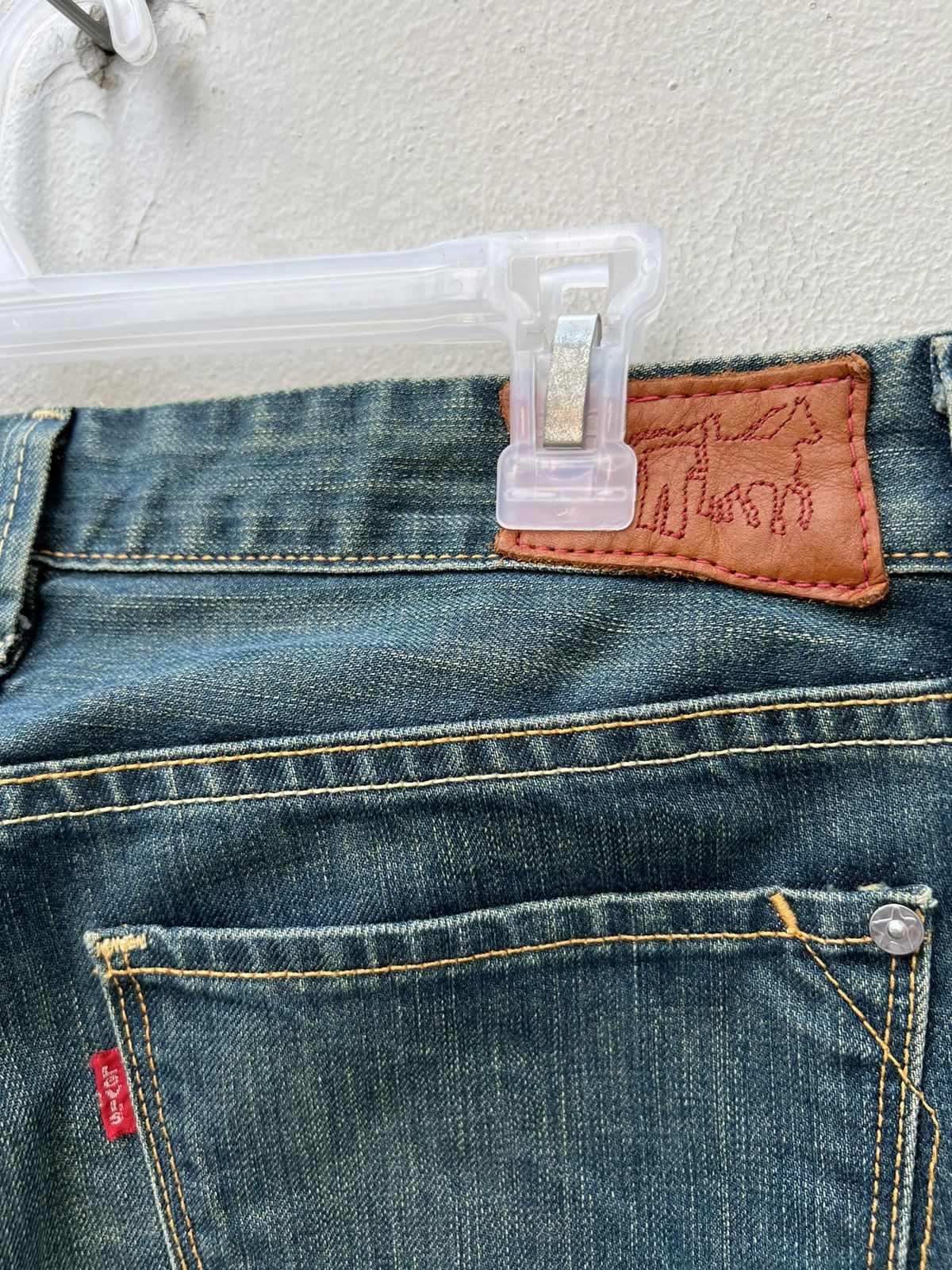 Levi's Vintage Levi's Red Denim Jeans Size US 31 - 16 Thumbnail