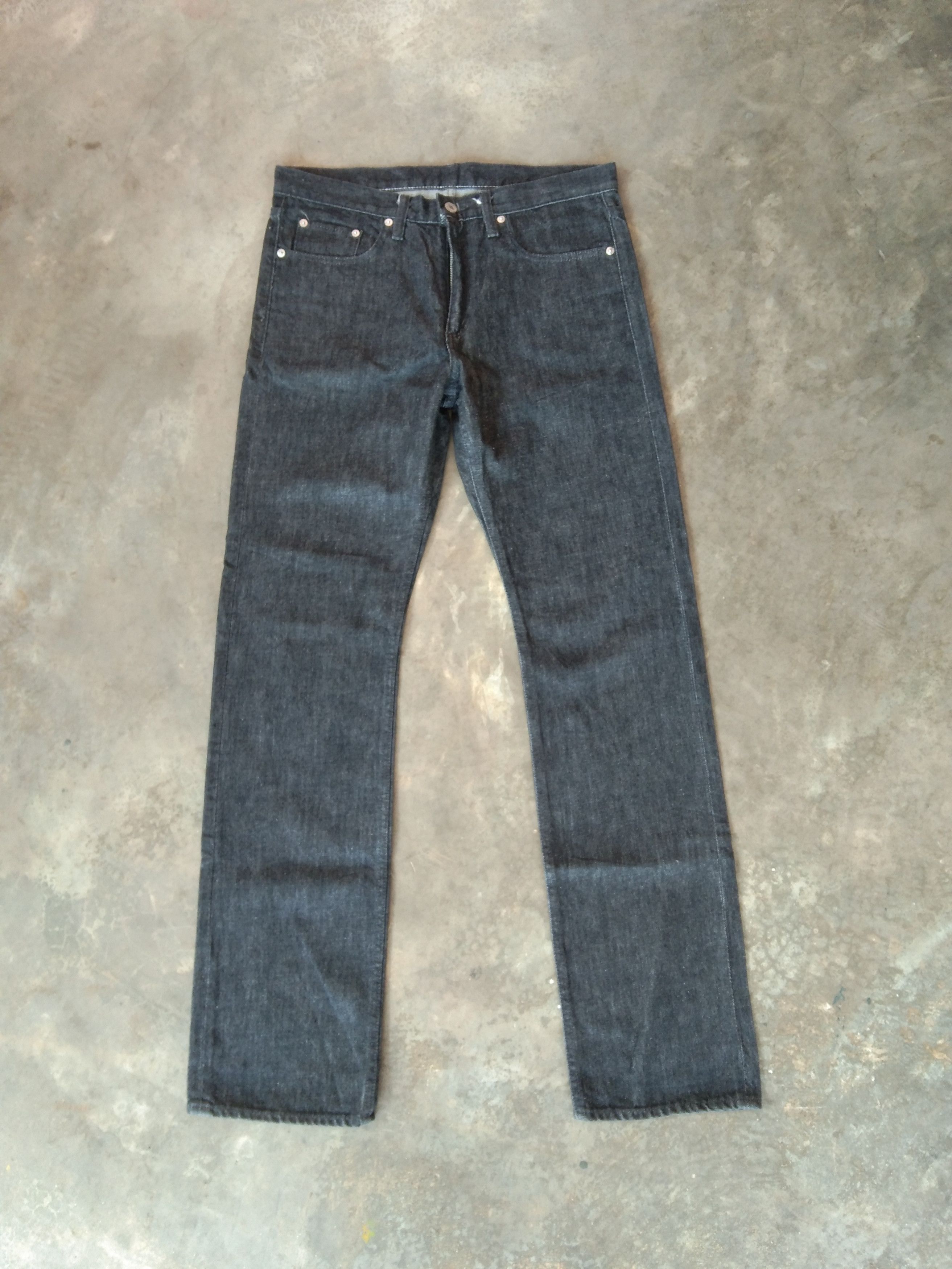 Japanese Brand Beauty & Youth Blue Denim Jeans 33x34 Size US 33 - 1 Thumbnail