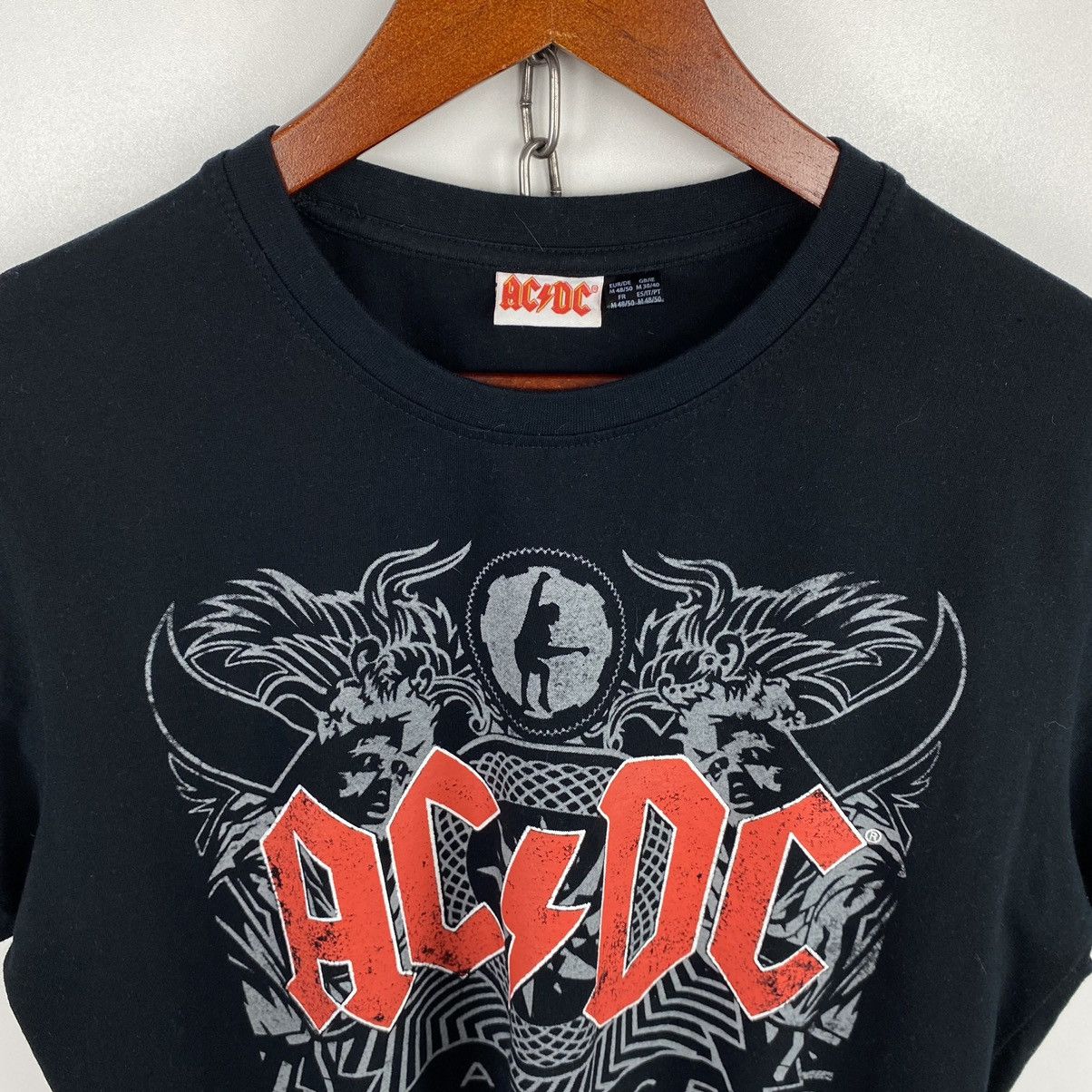 AC/DC × Band Tees Ac/Dc Black Ice 2014 Rock TShirt Official Merchandise Size M Size US M / EU 48-50 / 2 - 5 Thumbnail