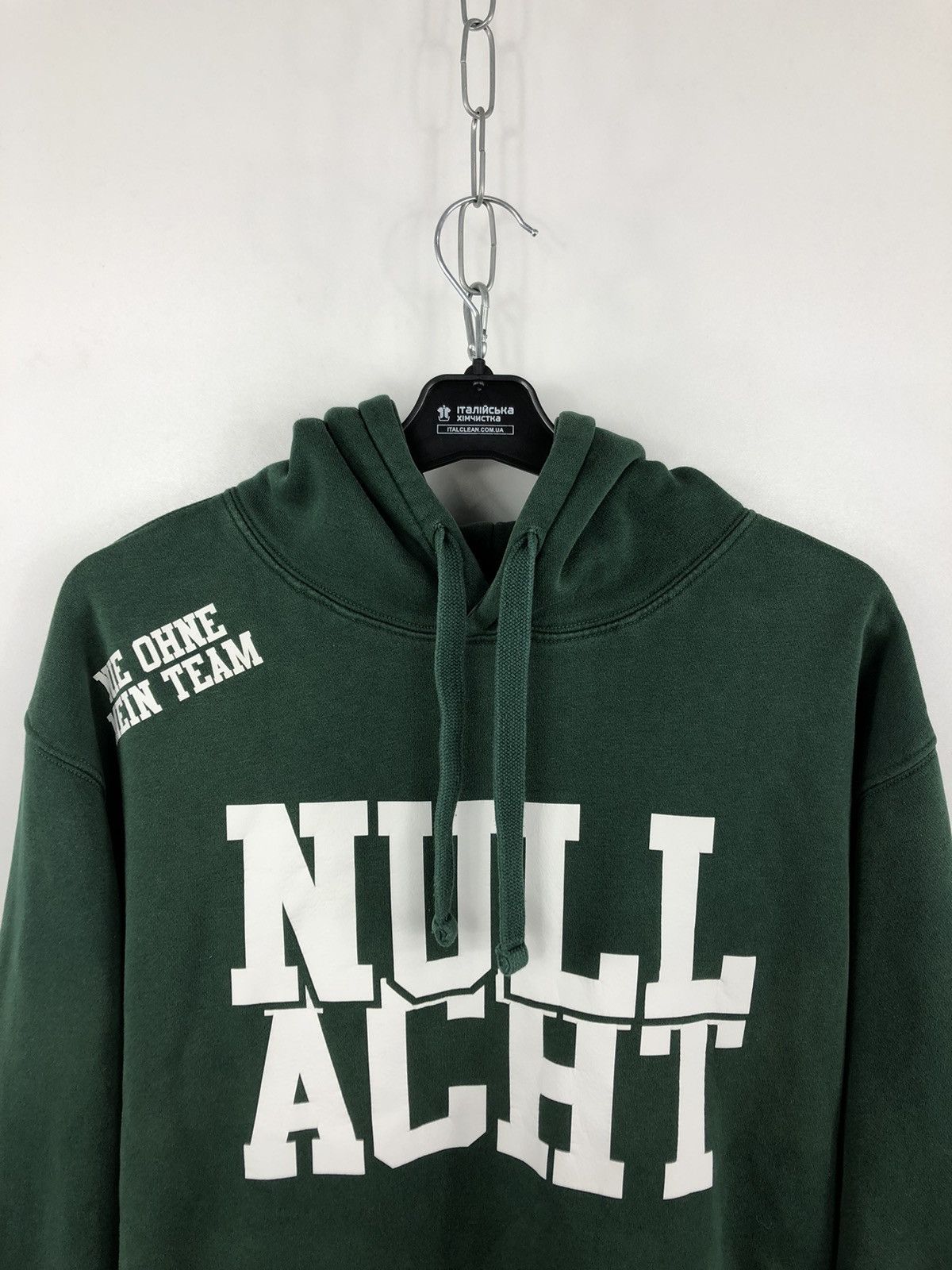 Japanese Brand × Russell Athletic Vintage Russell NullAcht Hoodie Green Size L Size US L / EU 52-54 / 3 - 3 Thumbnail