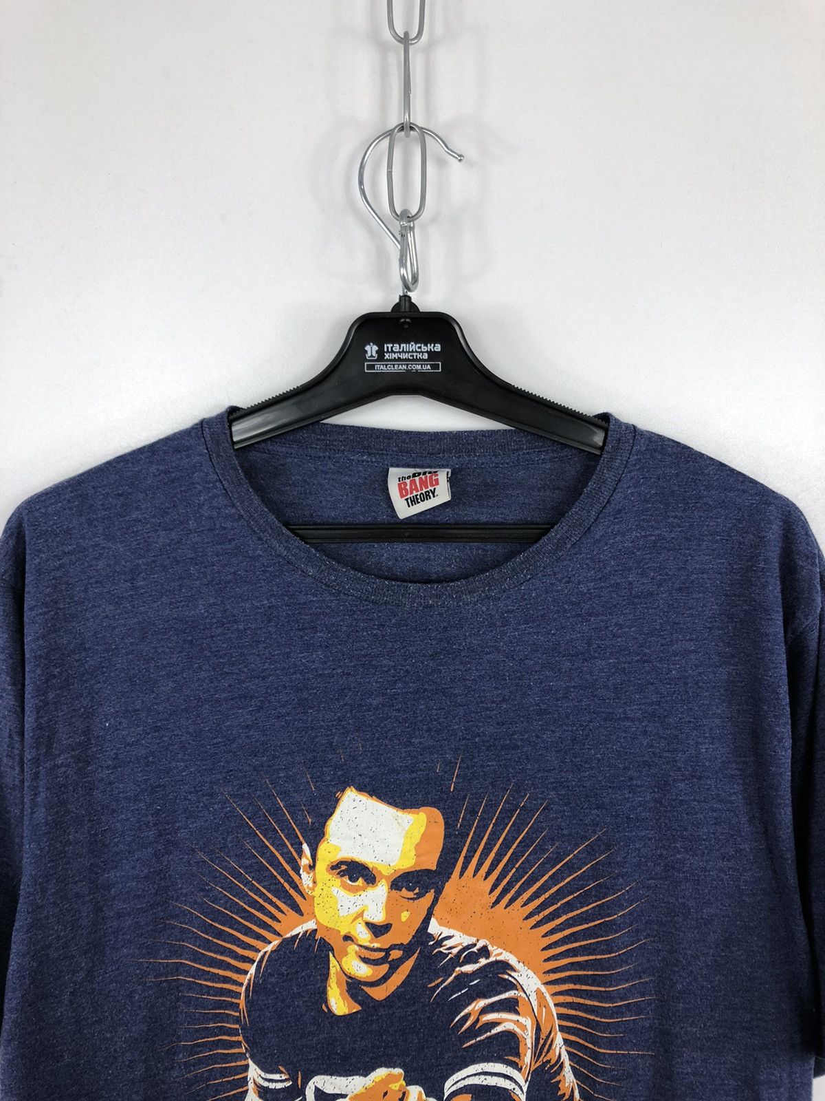 Other The Big Bang Bazinga Big Logo T Shirt Navy Size M Size US M / EU 48-50 / 2 - 3 Thumbnail