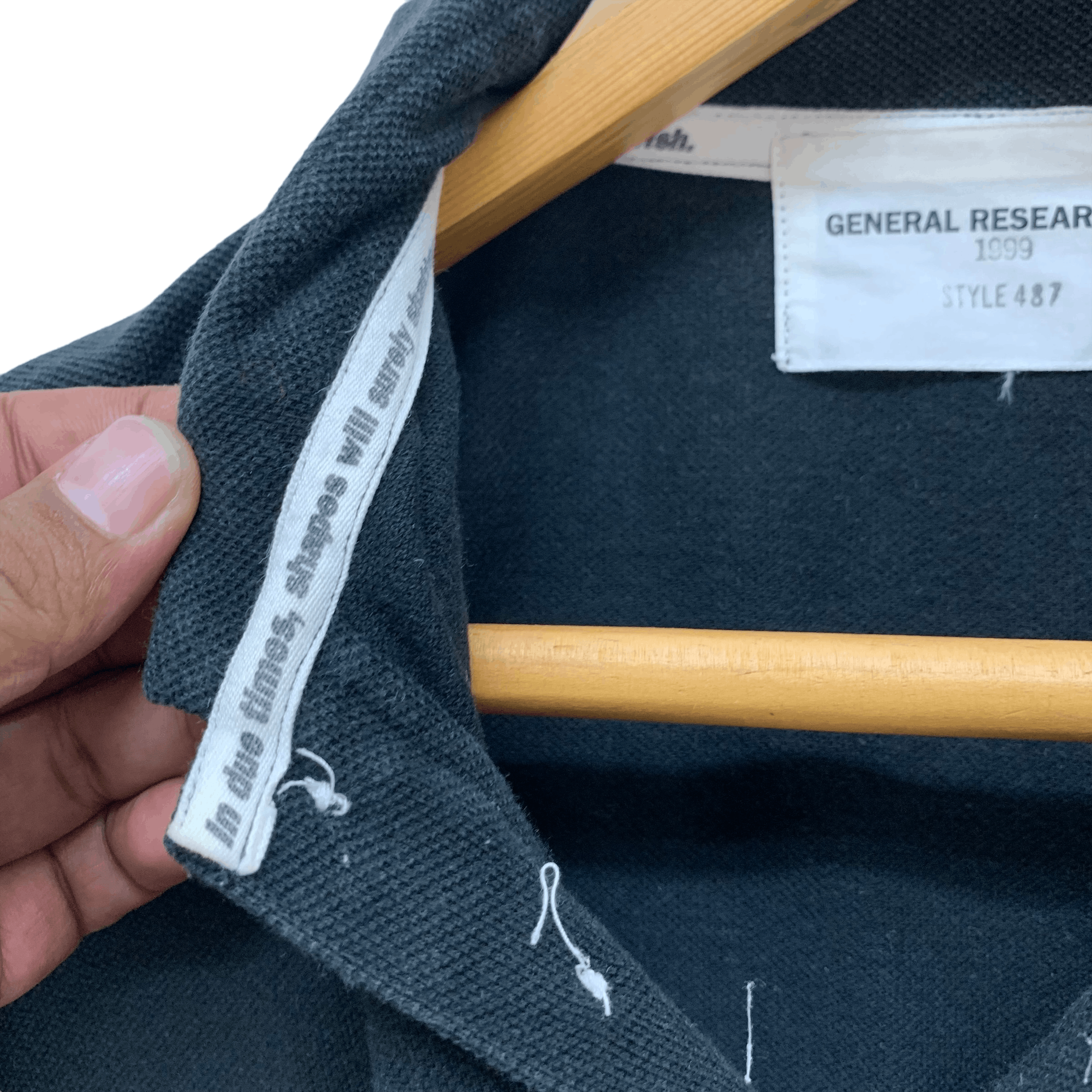 General Research 99's General Research 487 Style LS Polo Shirt #4127-143 Size US L / EU 52-54 / 3 - 7 Thumbnail