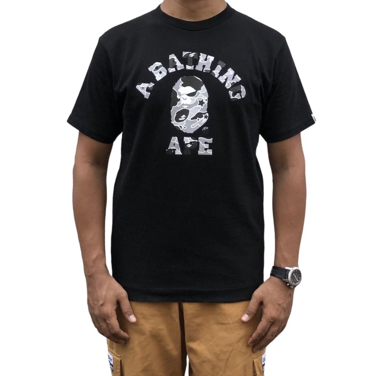Bape Star Camo College Tee Size US M / EU 48-50 / 2 - 1 Thumbnail