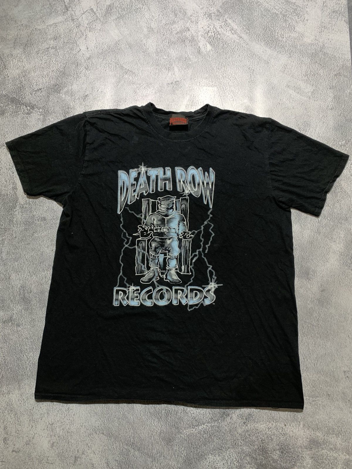 Vintage Y2K Death Row Records band tee big logo size L