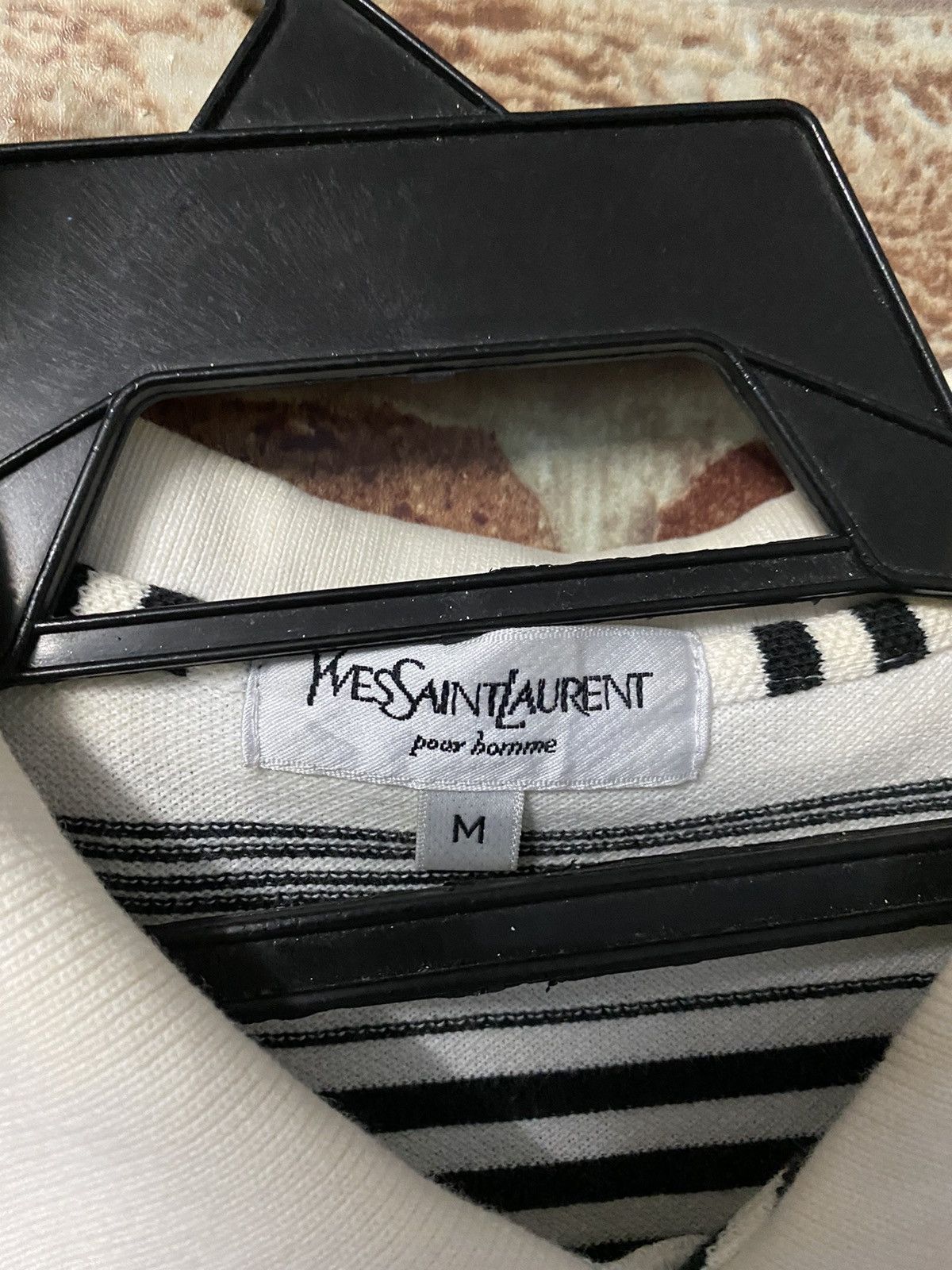 Yves Saint Laurent YSL POUR HOMME POLO SHIRT Size US M / EU 48-50 / 2 - 7 Thumbnail