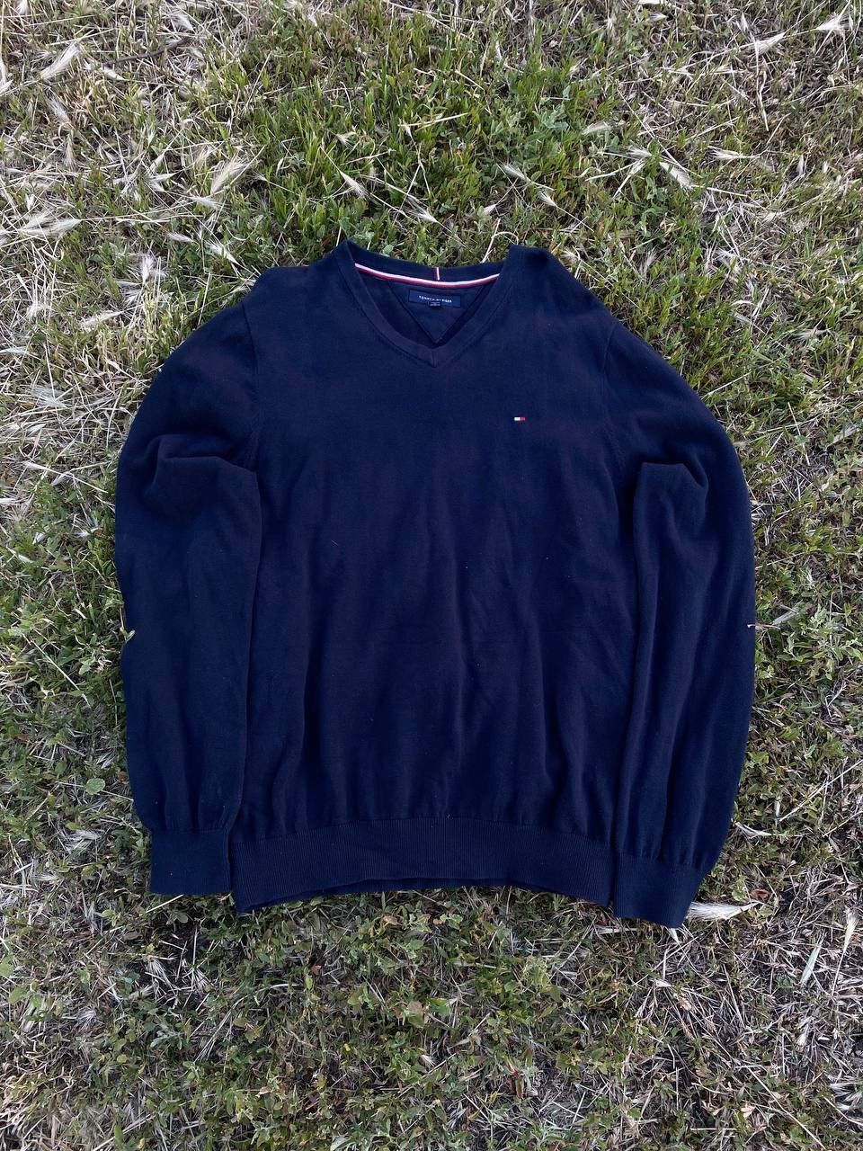 Tommy Hilfiger × Vintage Vintage 90s Tommy Hilfiger sweater old money style size XL Size US XL / EU 56 / 4 - 1 Thumbnail