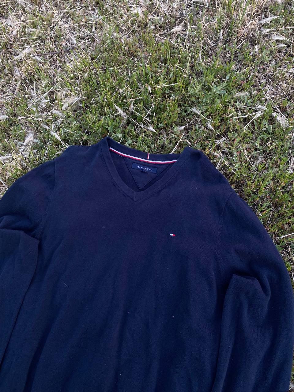 Tommy Hilfiger × Vintage Vintage 90s Tommy Hilfiger sweater old money style size XL Size US XL / EU 56 / 4 - 2 Thumbnail
