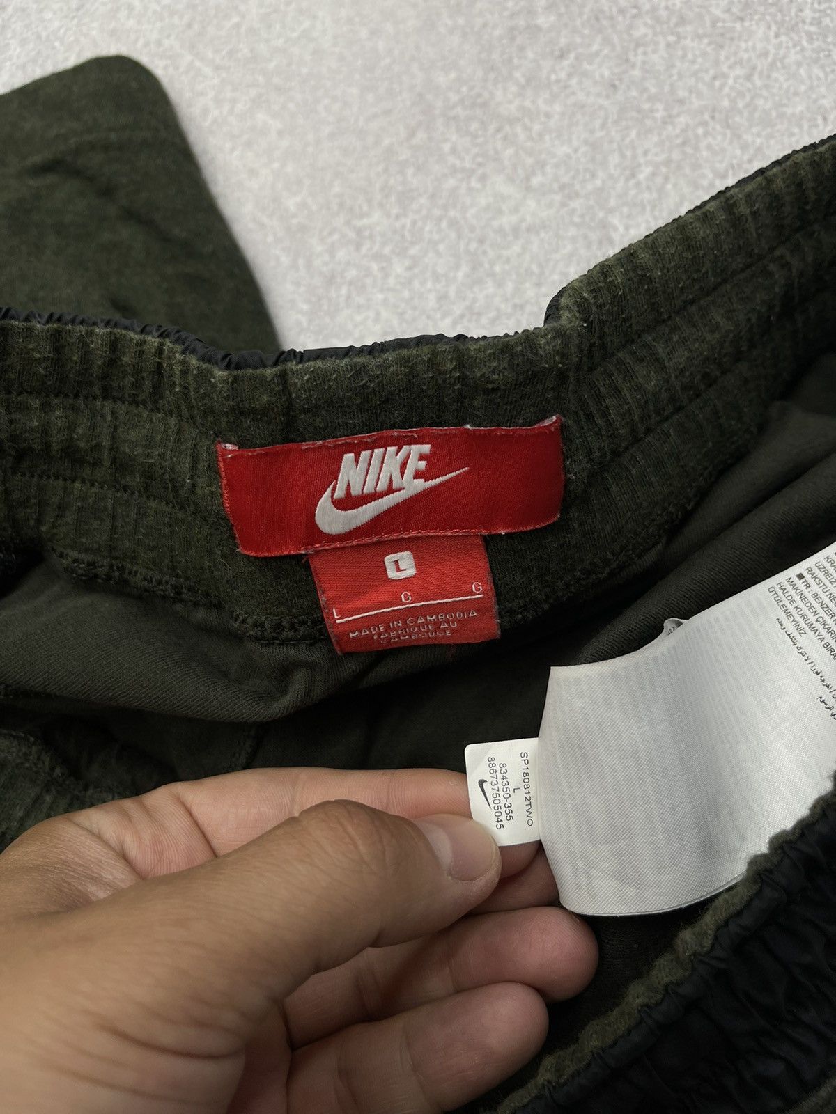 Nike × Nike ACG Mens Nike Modern Khaki Shorts Y2K Drill TN Size L Size US 34 / EU 50 - 6 Thumbnail