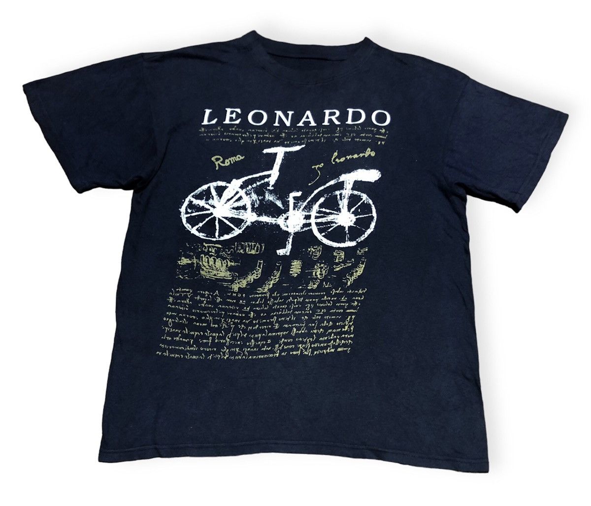 Vintage Rare Vintage 90s Art Leonardo Da Vinci Size US L / EU 52-54 / 3 - 2 Thumbnail