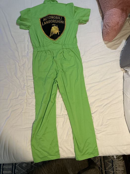 Supreme Supreme Automobili Lamborghini Coverall Lime | Grailed