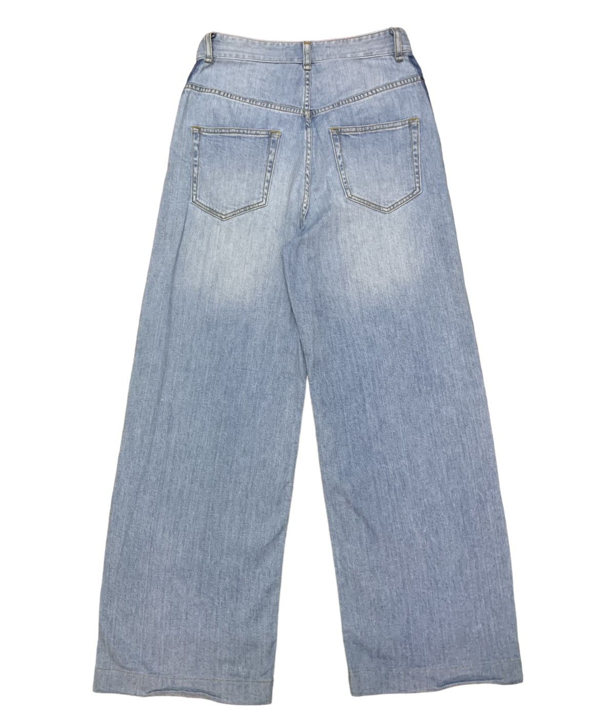 Yohji Yamamoto 🛒send offer🛒inéd homme by yohji yamamoto wide leg jeans Size 28" / US 6 / IT 42 - 3 Thumbnail