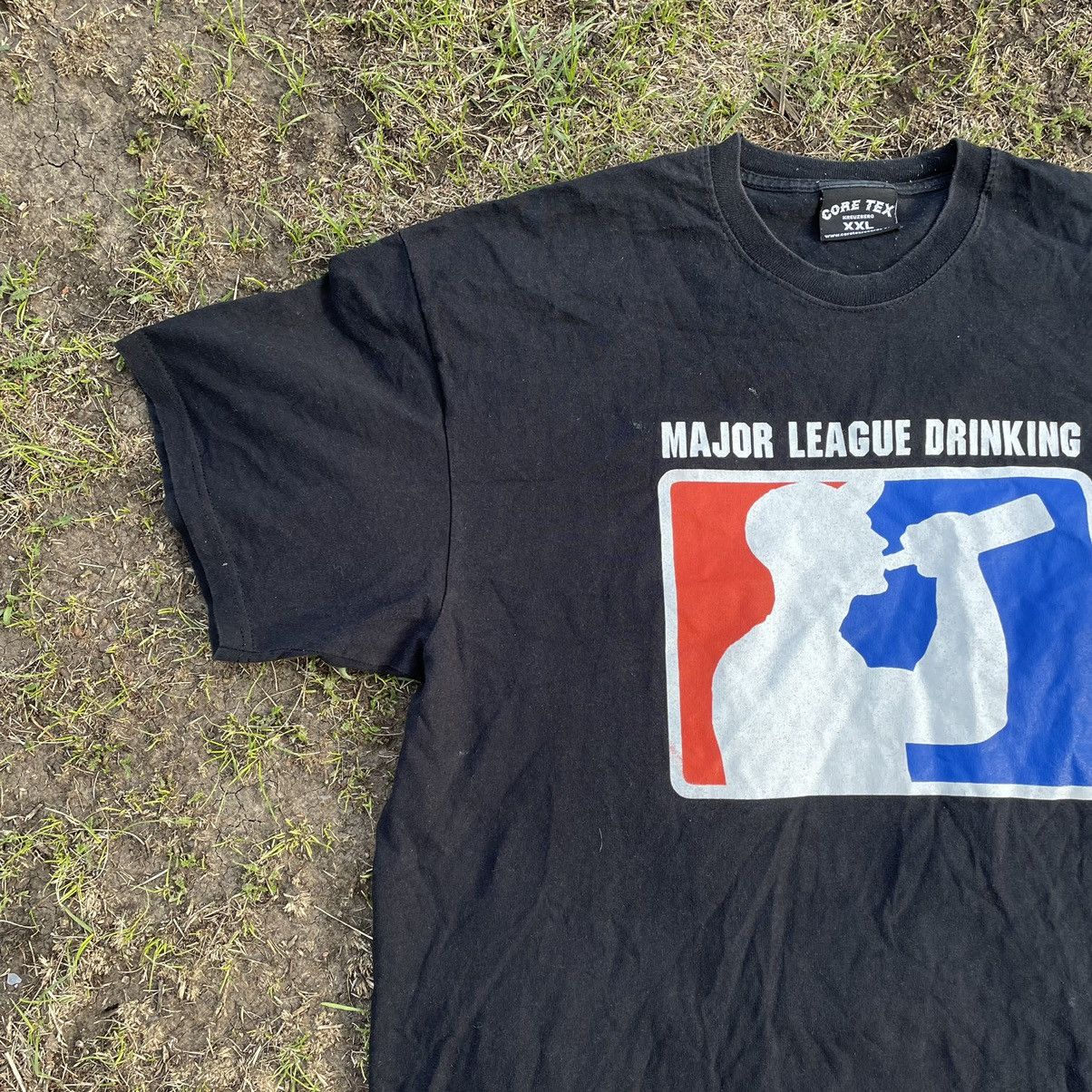 Vintage Vintage 90s Major League Drinking Graphic Tee Streetwear XL Size US XL / EU 56 / 4 - 2 Thumbnail