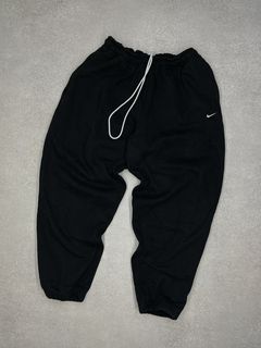 Men's Old School Black Sweatpants Size XXL