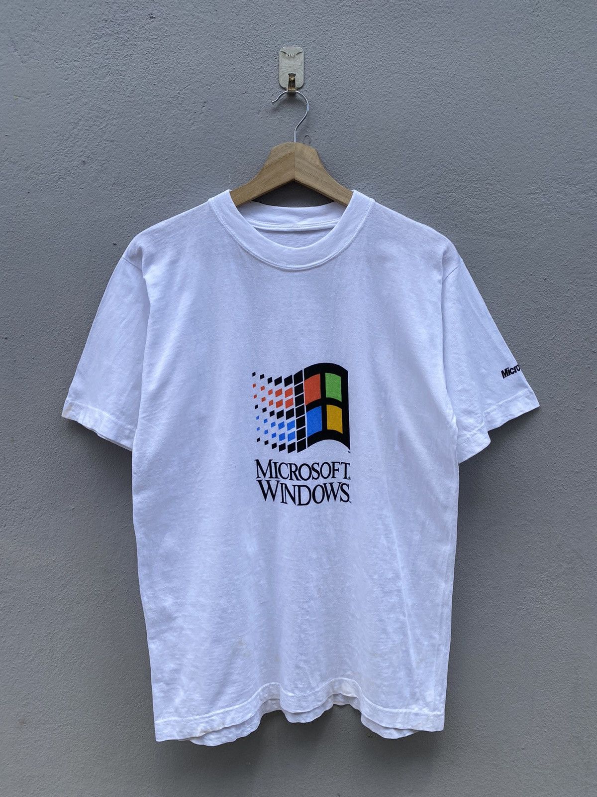 Vintage 💥RARE💥Vintage 90s MICROSOFT WINDOWS x Bill Gates Promo Tee ...