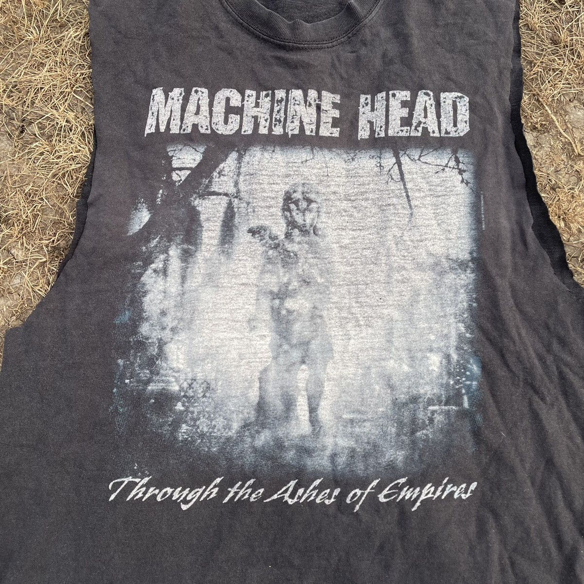 Vintage Vintage 90s Y2K Faded Faded Machine Horror Band L Size US L / EU 52-54 / 3 - 5 Thumbnail