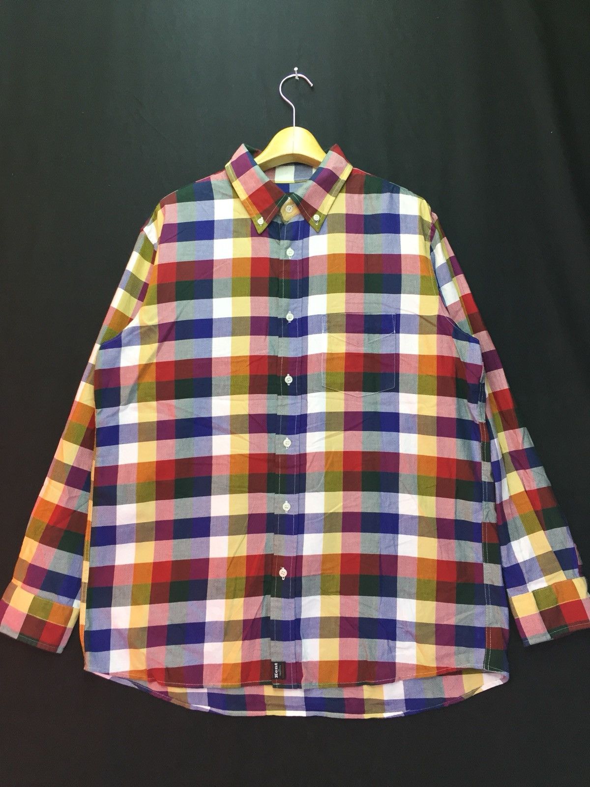 image of Kent X Van Checkered Shirt, Men's (Size XL)