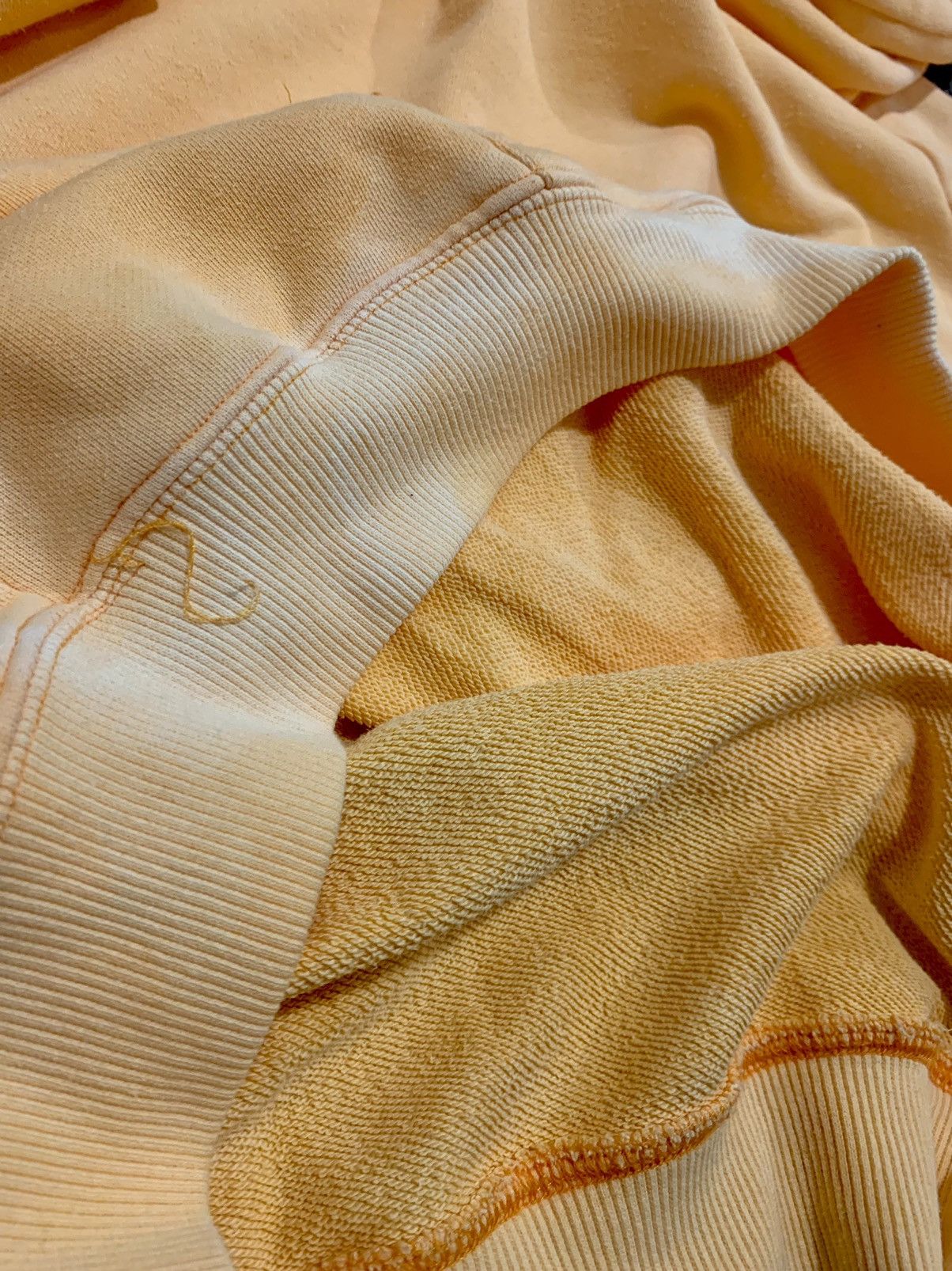 Vintage Pastel Orange Sun Faded Heavyweight Vintage Hoodie Size US L / EU 52-54 / 3 - 6 Thumbnail