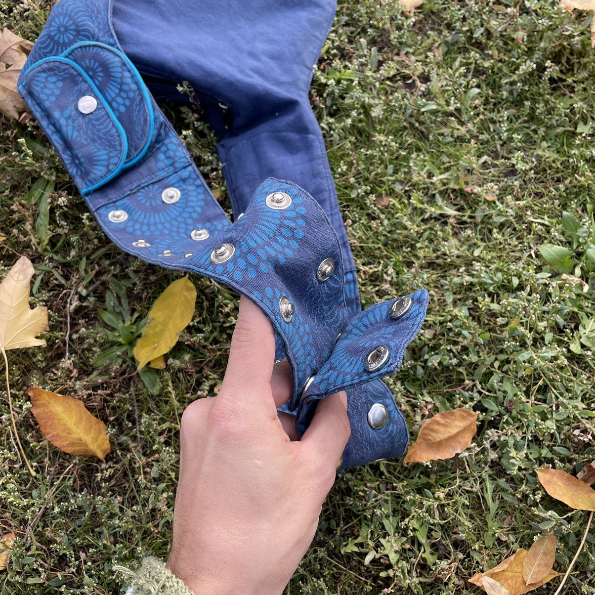Vintage Vintage Y2K Denim Crossbody Bag Multiple Pockets Streetwear Size ONE SIZE - 11 Thumbnail