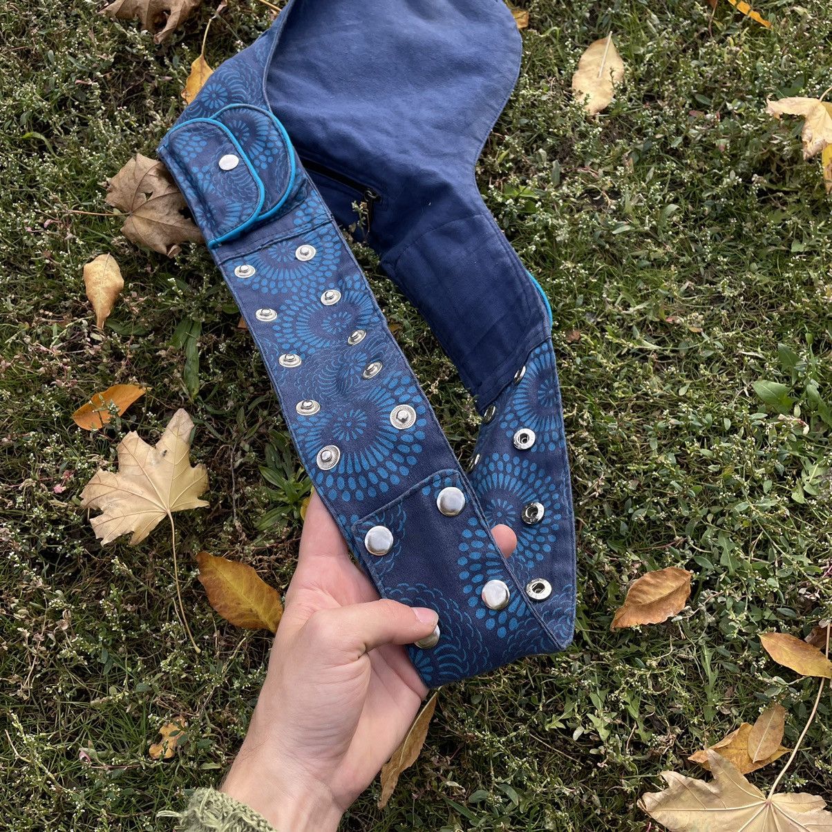 Vintage Vintage Y2K Denim Crossbody Bag Multiple Pockets Streetwear Size ONE SIZE - 10 Thumbnail