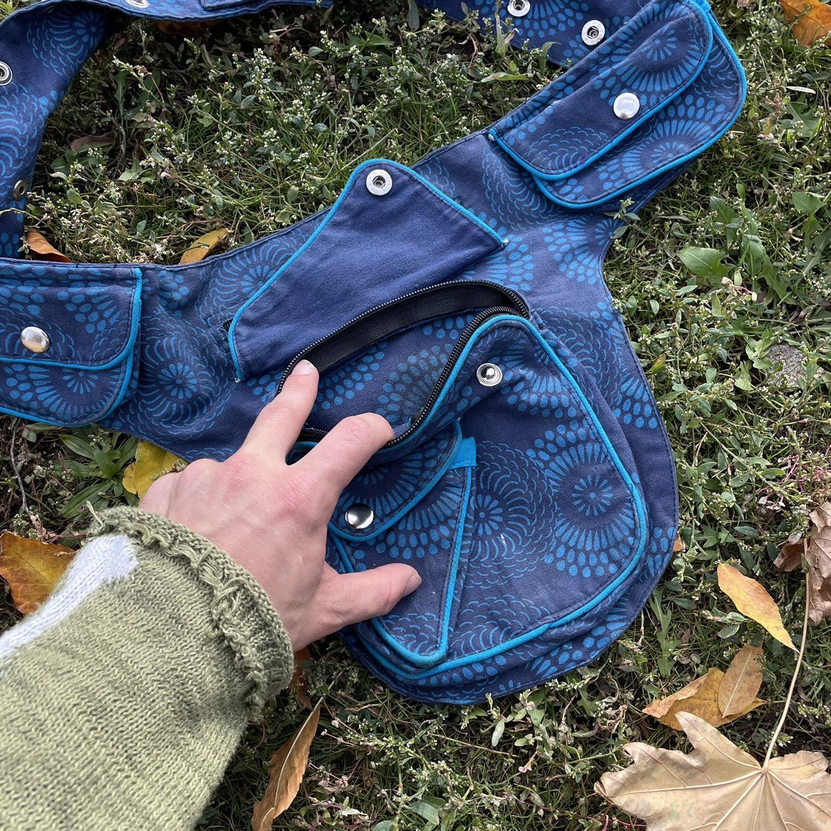Vintage Vintage Y2K Denim Crossbody Bag Multiple Pockets Streetwear Size ONE SIZE - 6 Thumbnail