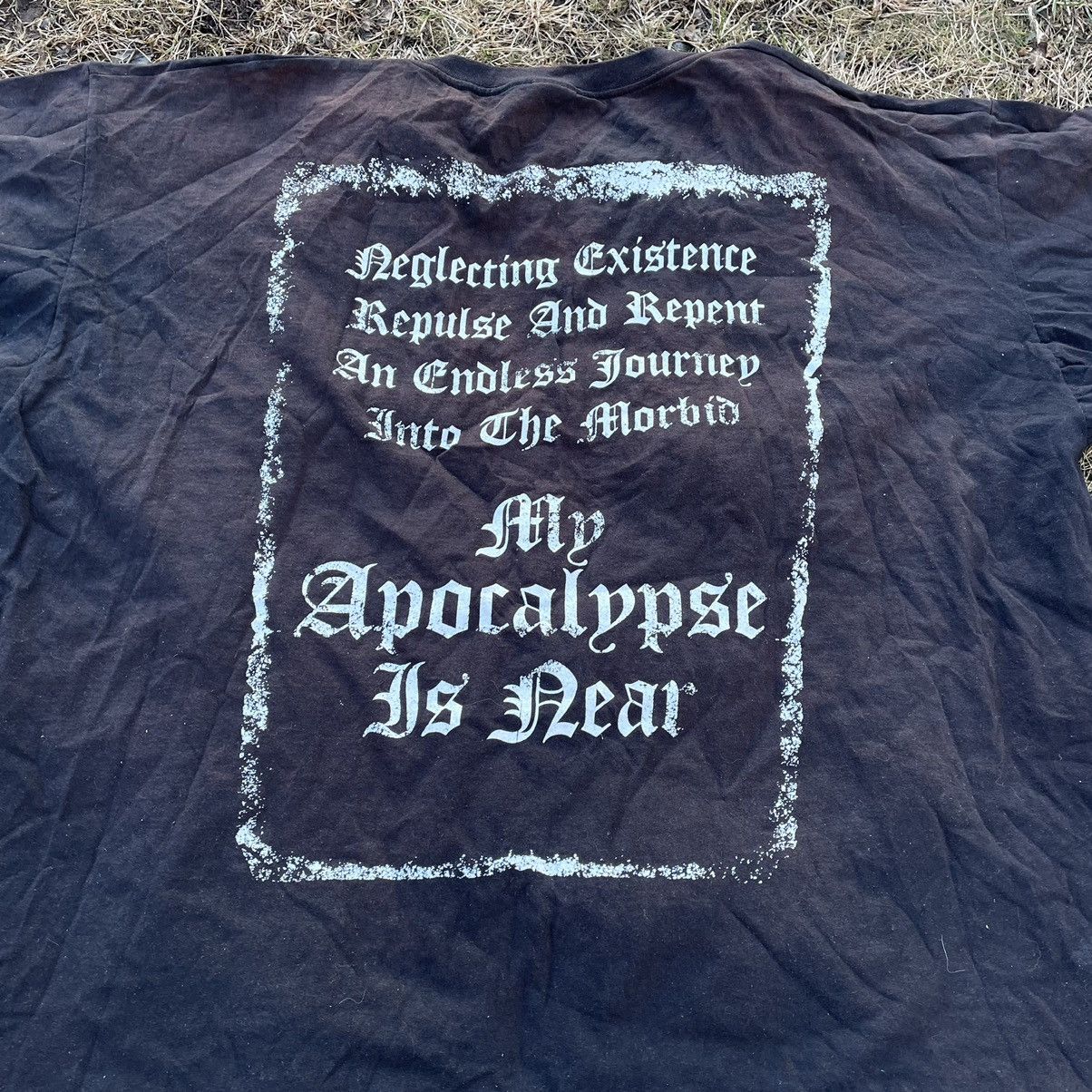 Vintage Vintage 90s Arch Enemy Graphic Tee Dark Metal Grunge Slim XL Size US XL / EU 56 / 4 - 7 Thumbnail
