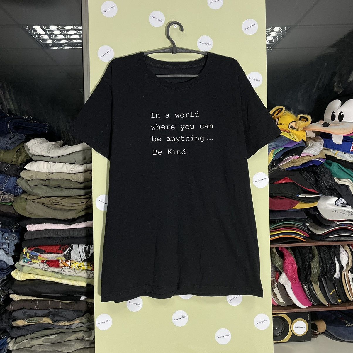 Vintage Vintage Y2K Sun Faded Graphic Tee Inspirational Quote Black Size US L / EU 52-54 / 3 - 1 Thumbnail