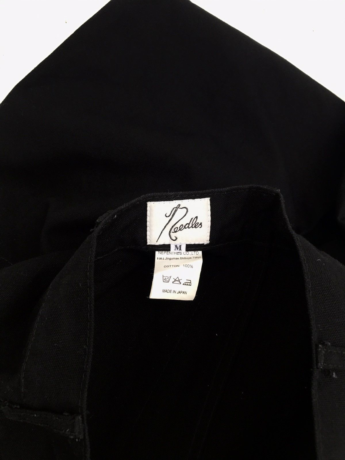Needles Needles Black Cargo Parachute Pant Streetwear Japanese Brand Size US 31 - 10 Thumbnail