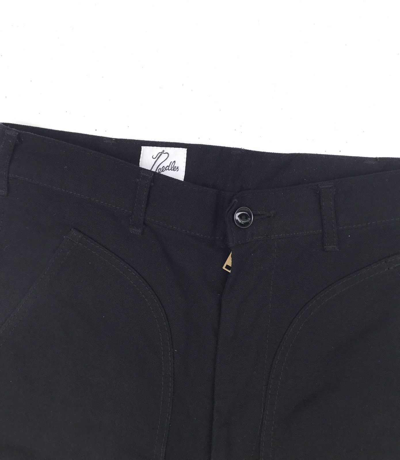 Needles Needles Black Cargo Parachute Pant Streetwear Japanese Brand Size US 31 - 3 Thumbnail