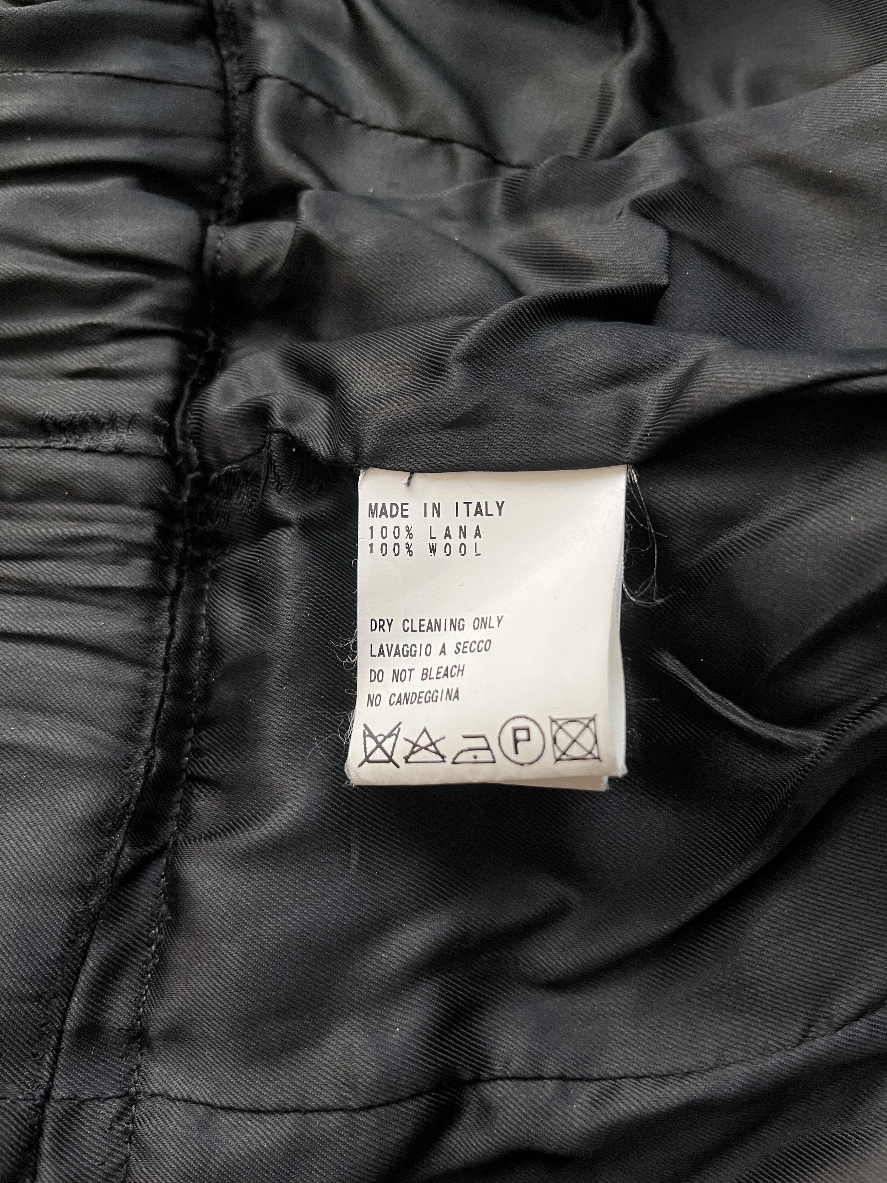 Dirk Bikkembergs ⚡️QUICK SALE⚡️1990's Dirk Bikkembergs Black Blazer Jacket Size M / US 6-8 / IT 42-44 - 5 Thumbnail
