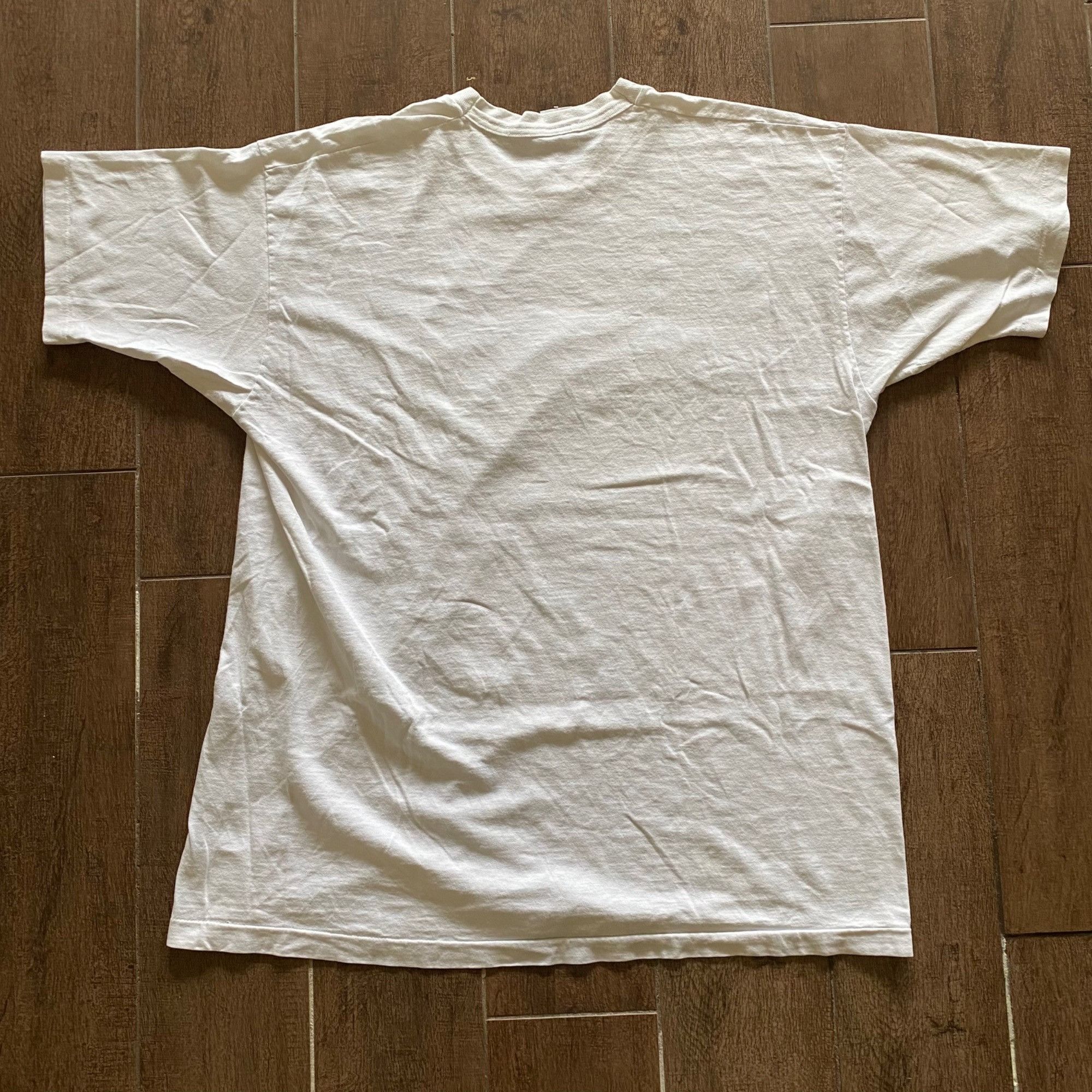 Fruit Of The Loom Vintage 90s Wolf Art Nature Animals Single Stitch T-Shirt Size US XL / EU 56 / 4 - 4 Thumbnail