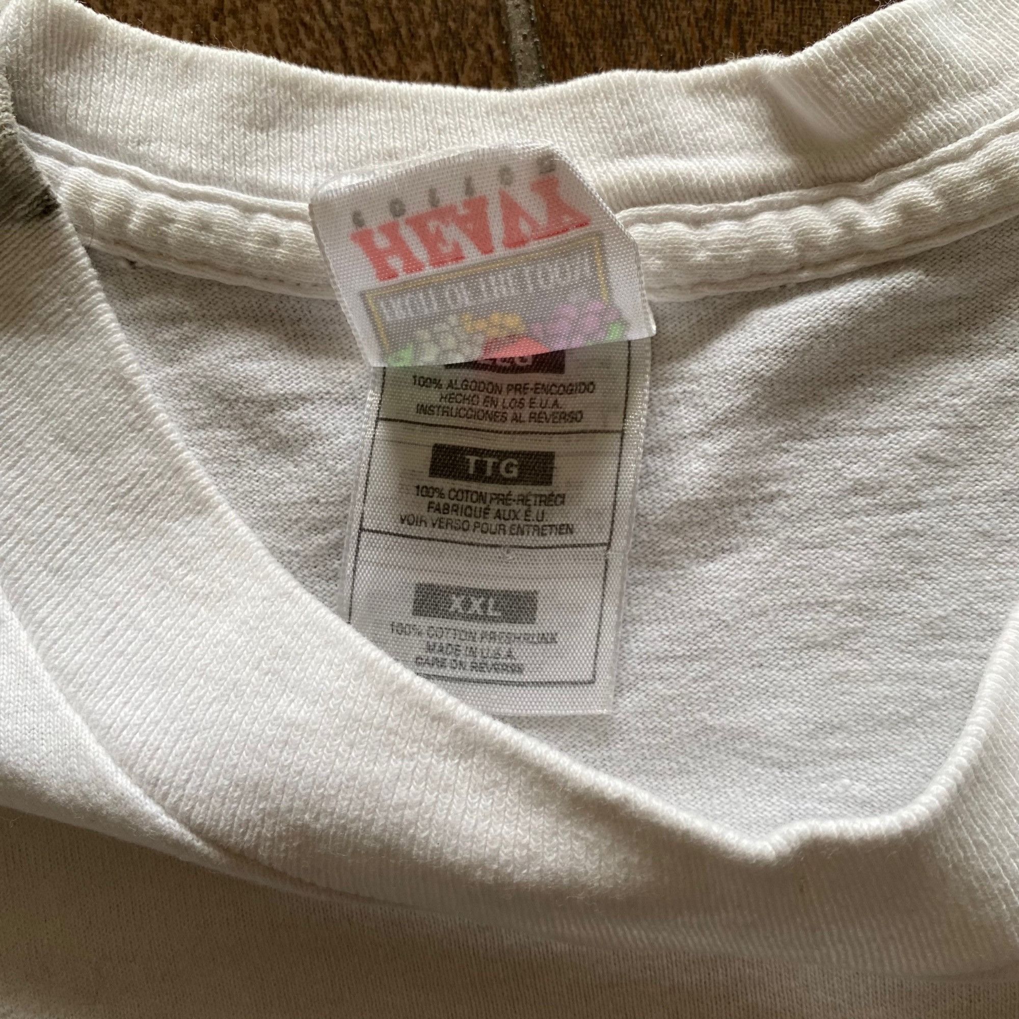 Fruit Of The Loom Vintage 90s Wolf Art Nature Animals Single Stitch T-Shirt Size US XL / EU 56 / 4 - 3 Thumbnail