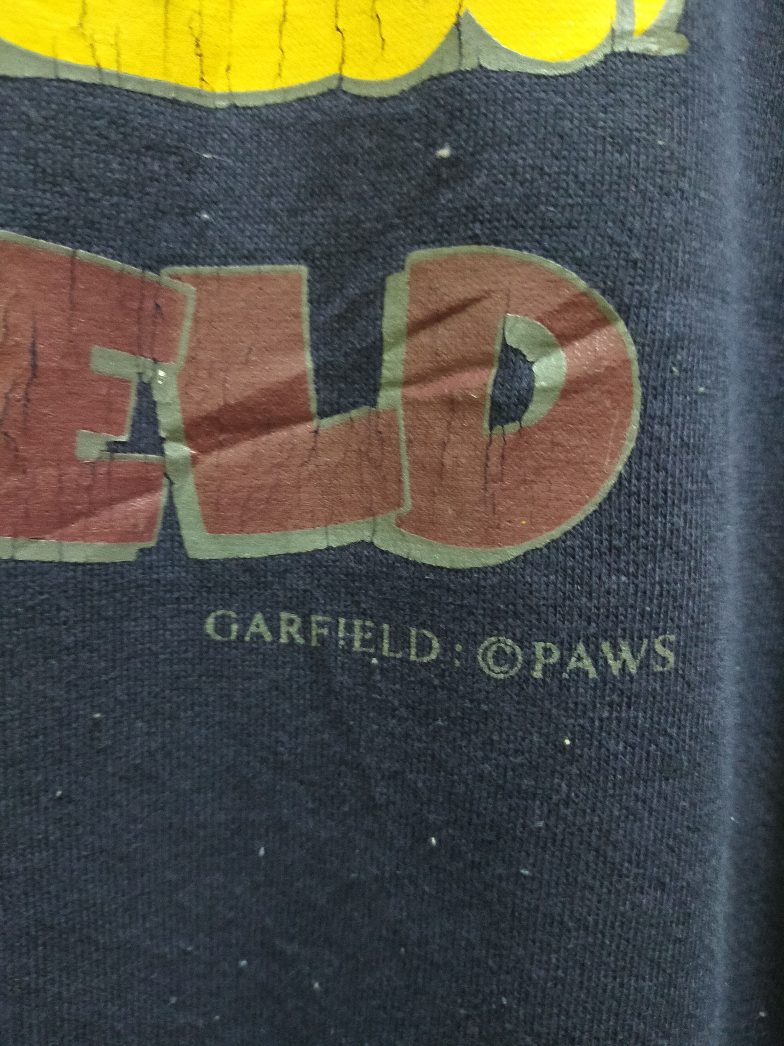 Vintage Vintage Mirror Garfield ©Paws Sweatshirt Size US M / EU 48-50 / 2 - 7 Thumbnail