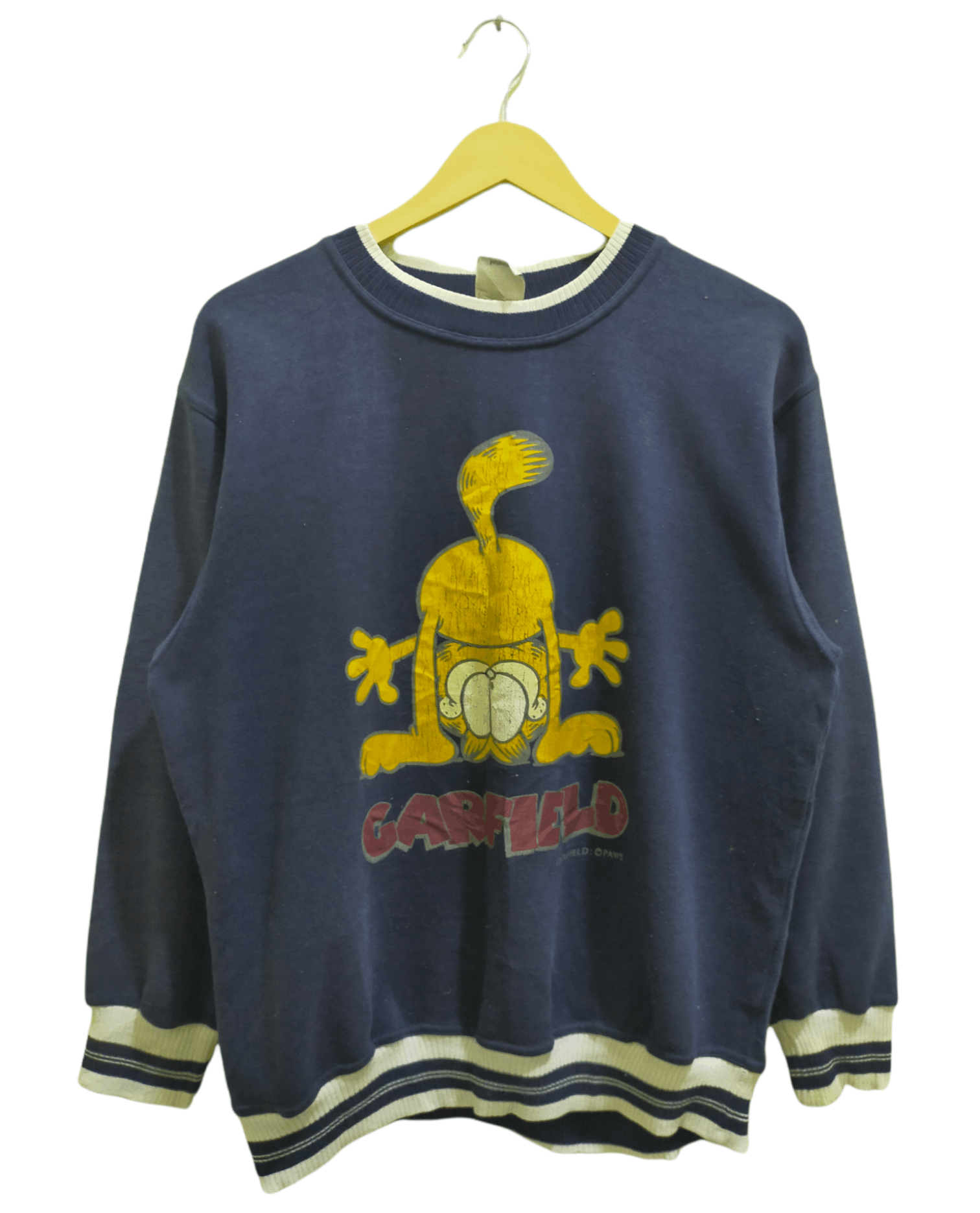 Vintage Vintage Mirror Garfield ©Paws Sweatshirt Size US M / EU 48-50 / 2 - 2 Thumbnail