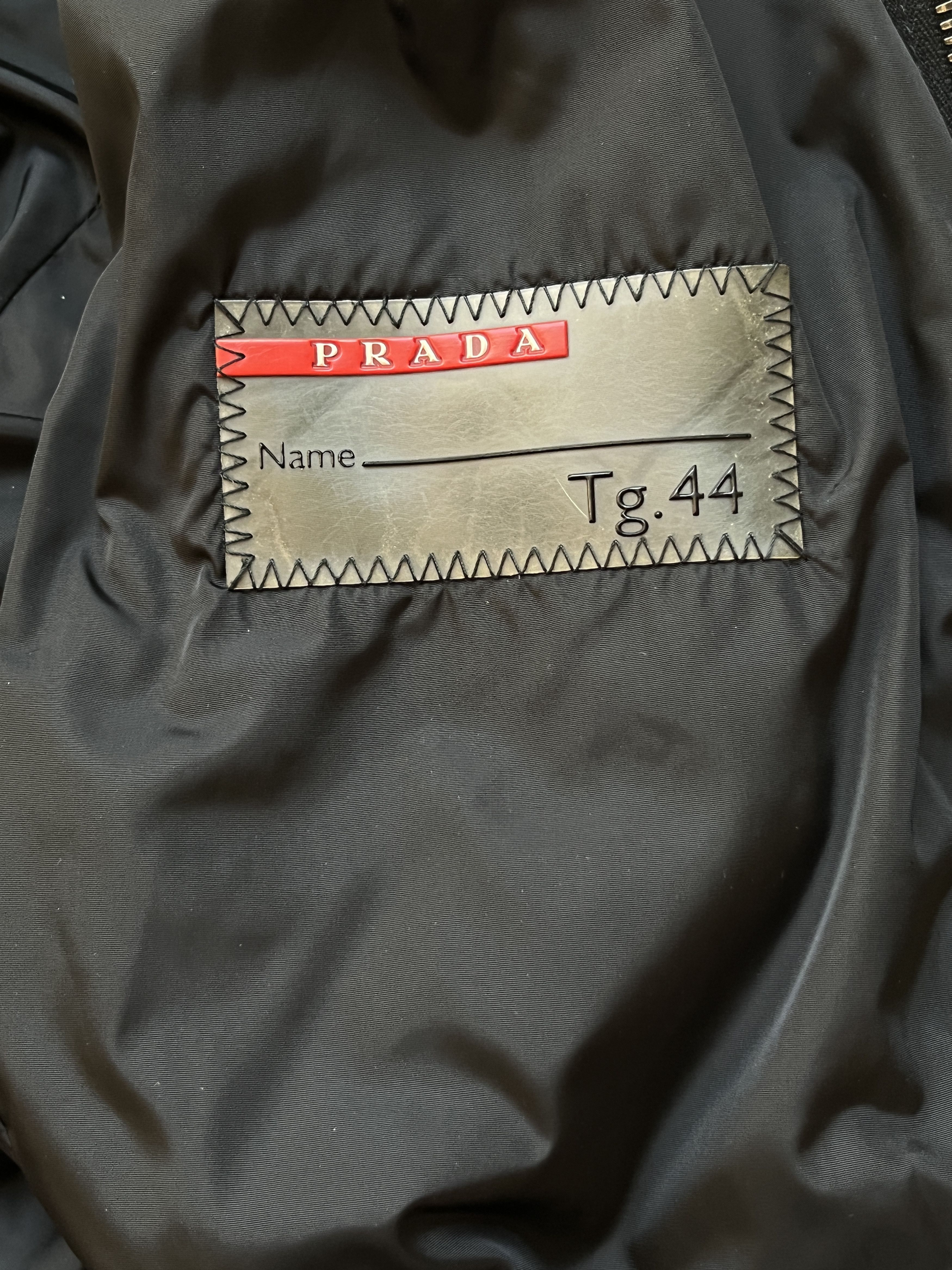 Prada ⚡️QUICK SALE⚡️Prada Sport Linea Rossa Black Bomber/ Coat Size M / US 6-8 / IT 42-44 - 5 Thumbnail