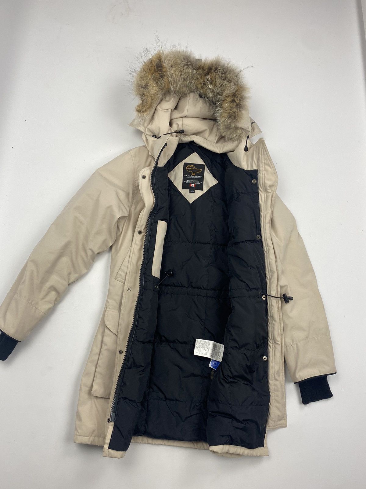 Canada Goose Canada Goose Beige parka jacket Size XS / US 0-2 / IT 36-38 - 2 Thumbnail