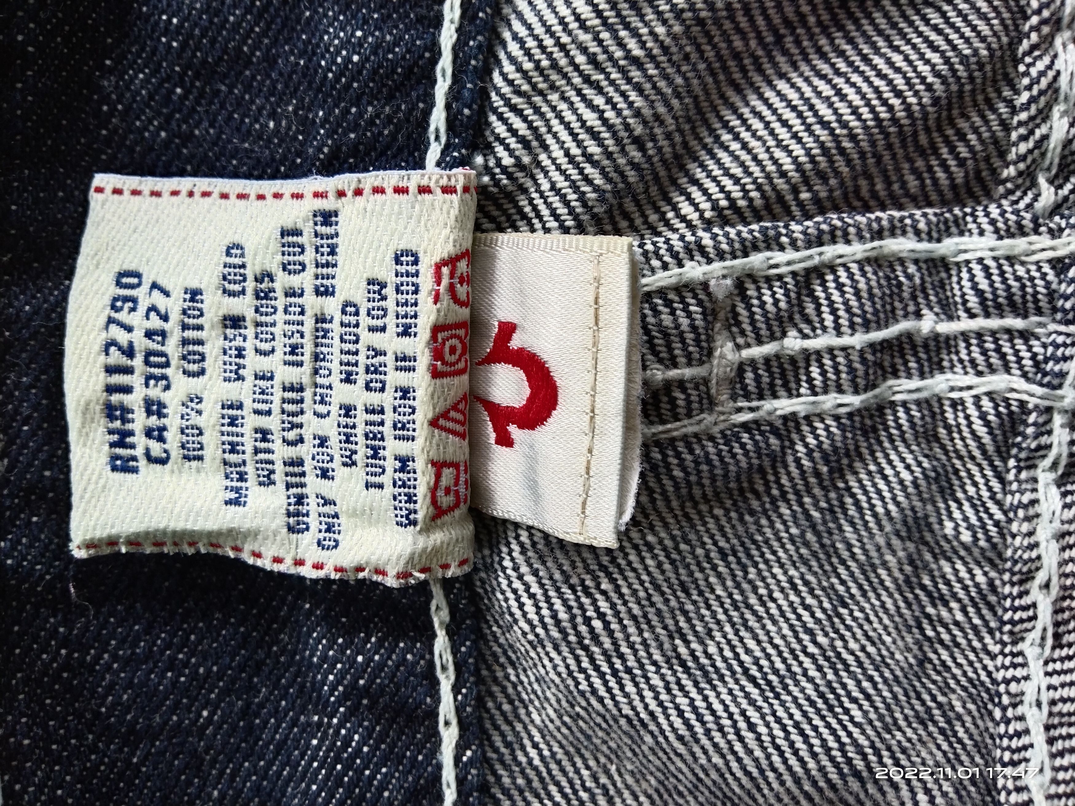 True Religion FLARED🔥VINTAGE 2000s T.RELIGION WASHED BLUE DENIM PANTS Size US 36 / EU 52 - 9 Thumbnail