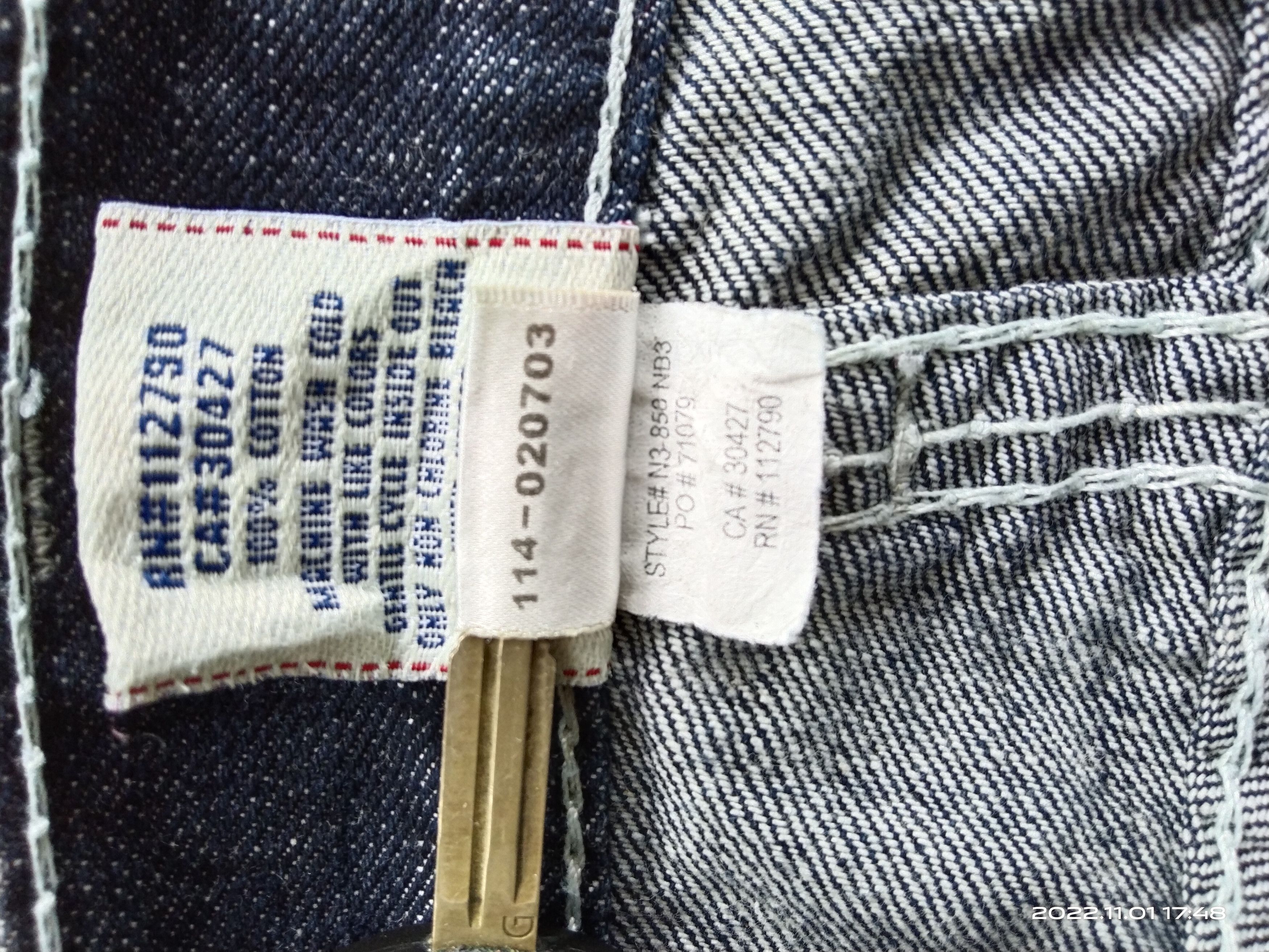 True Religion FLARED🔥VINTAGE 2000s T.RELIGION WASHED BLUE DENIM PANTS Size US 36 / EU 52 - 8 Thumbnail