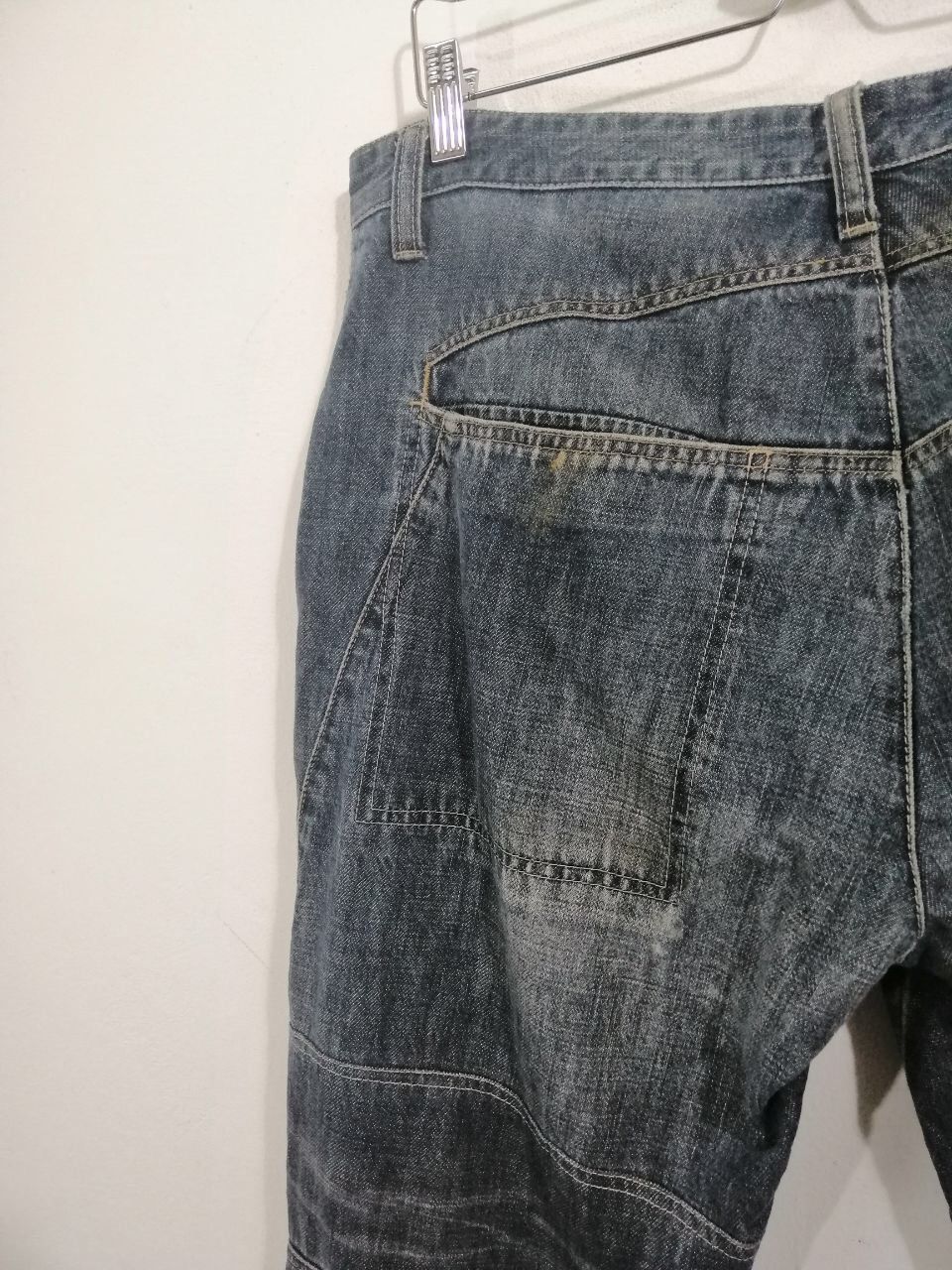 Marithe + Francois Girbaud Marithe Francois Girbaud Distressed Denim Design Size US 34 / EU 50 - 8 Thumbnail