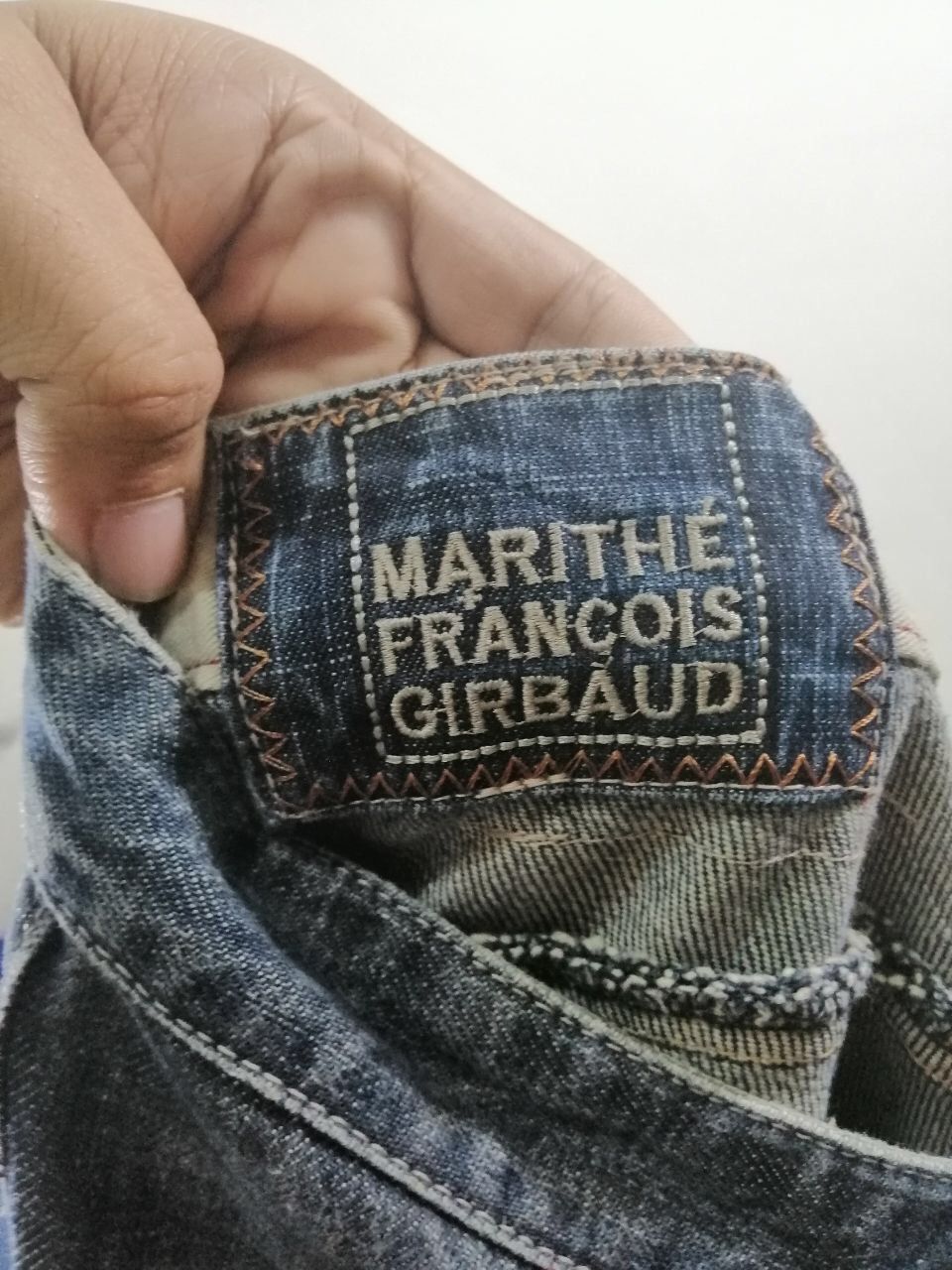 Marithe + Francois Girbaud Marithe Francois Girbaud Distressed Denim Design Size US 34 / EU 50 - 5 Thumbnail