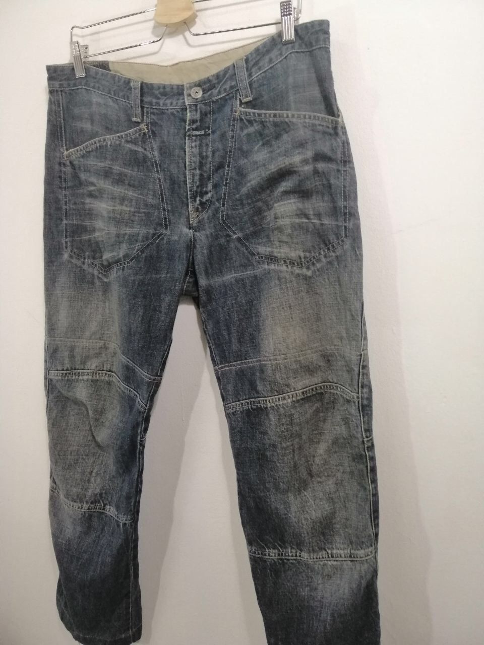 Marithe + Francois Girbaud Marithe Francois Girbaud Distressed Denim Design Size US 34 / EU 50 - 4 Thumbnail