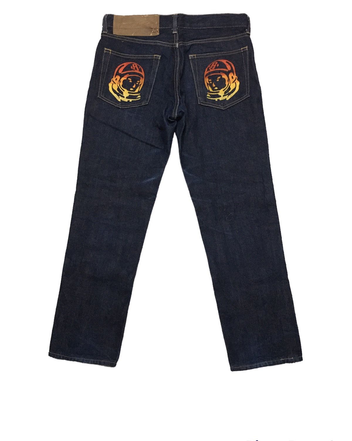 image of Billionaire Boys Club Jeans Embroidered Logo in Blue, Men's (Size 29)