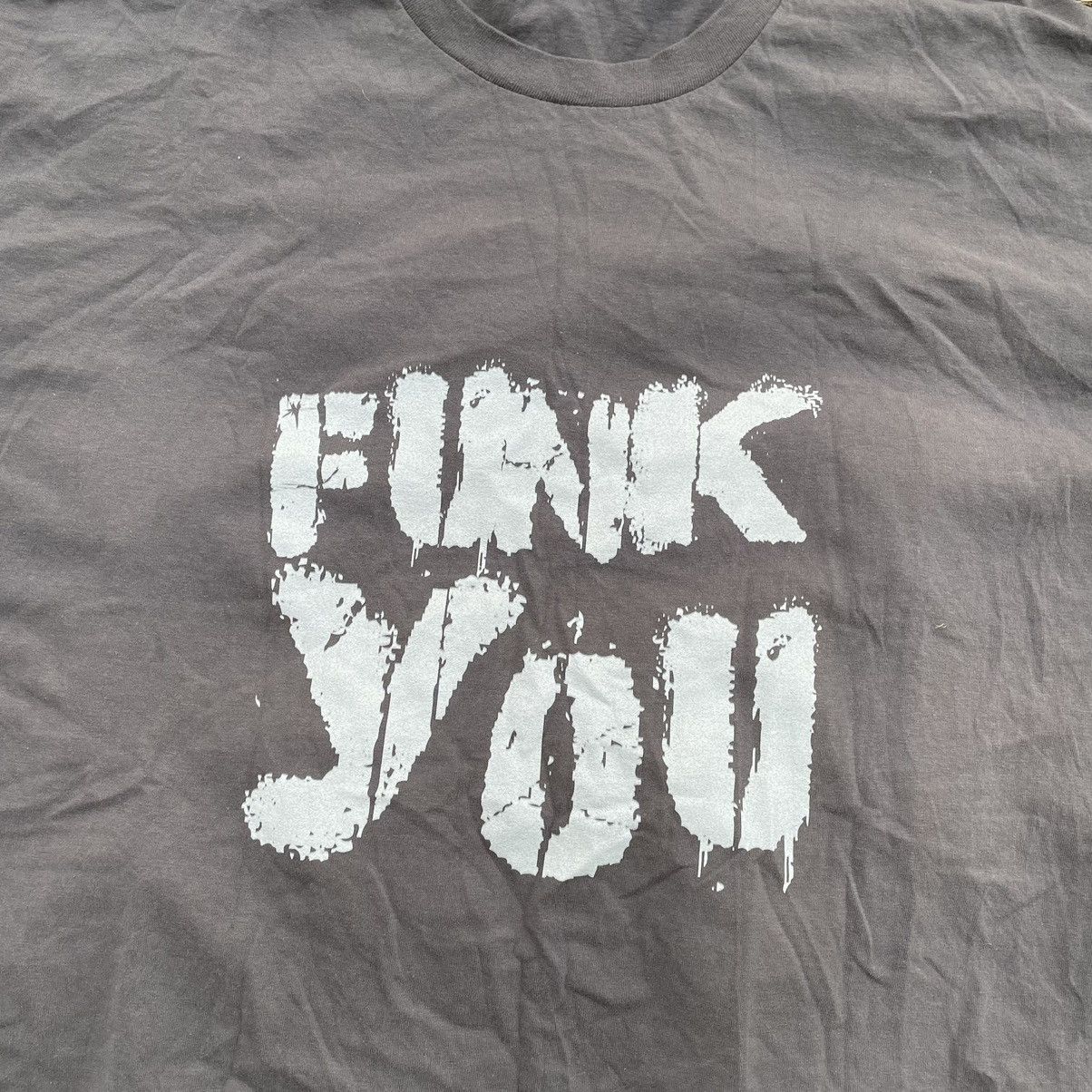 Vintage Vintage 90s Graphic Tee Punk Streetwear Sun Faded Tapered L Size US L / EU 52-54 / 3 - 5 Thumbnail